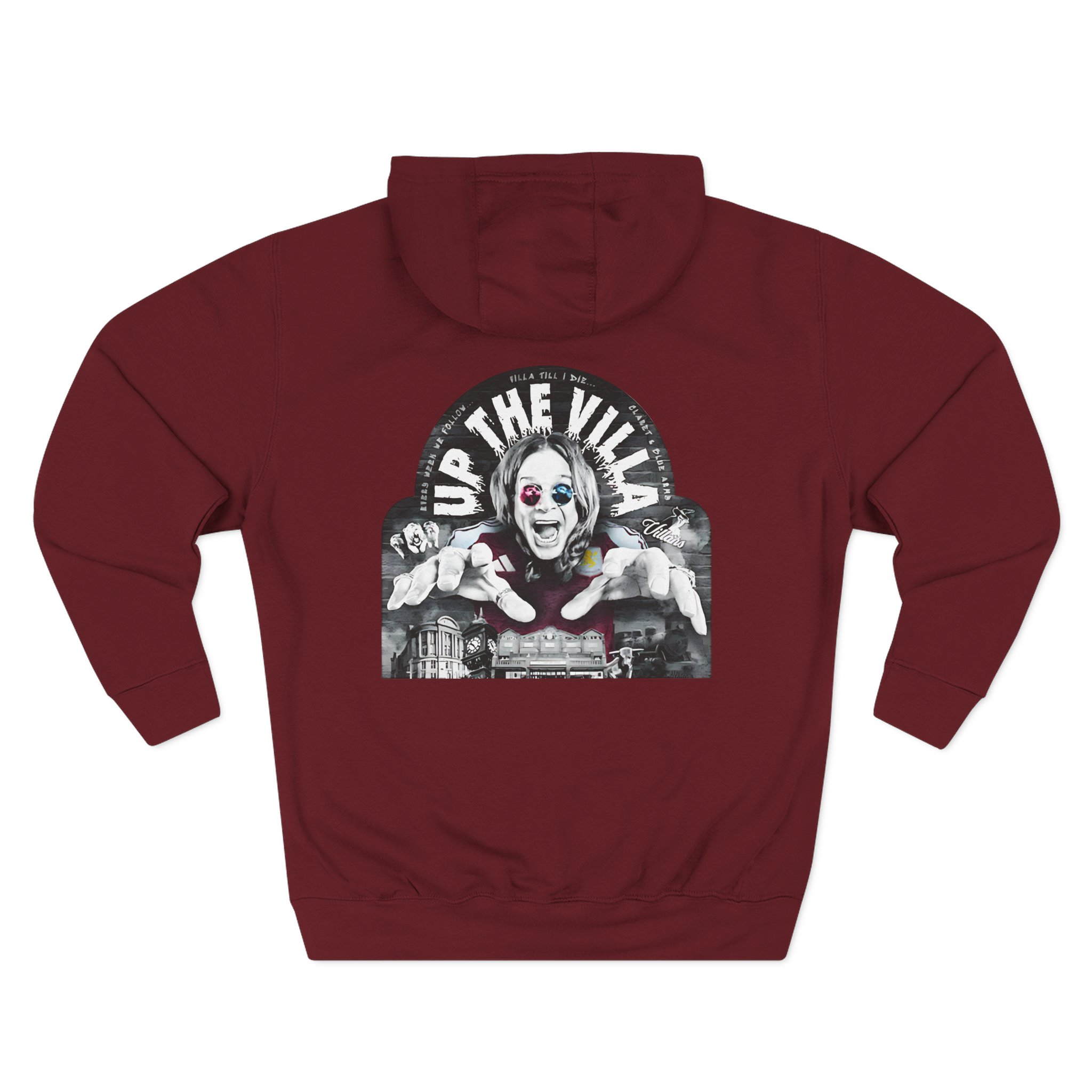Ozzy Osbourne Three-Panel Fleece Hoodie