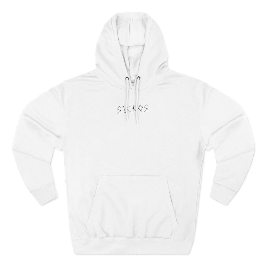 Sickos Three-Panel Fleece Hoodie