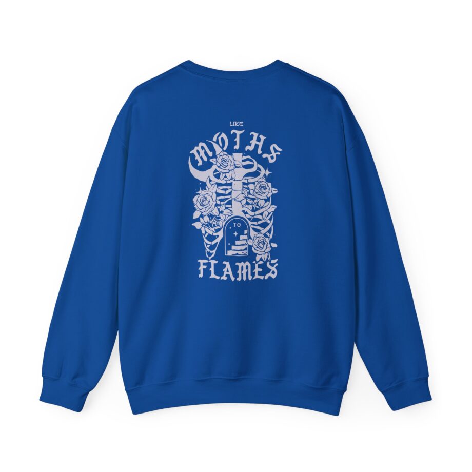 Like Moths to Flames Unisex Heavy Blend™ Crewneck Sweatshirt