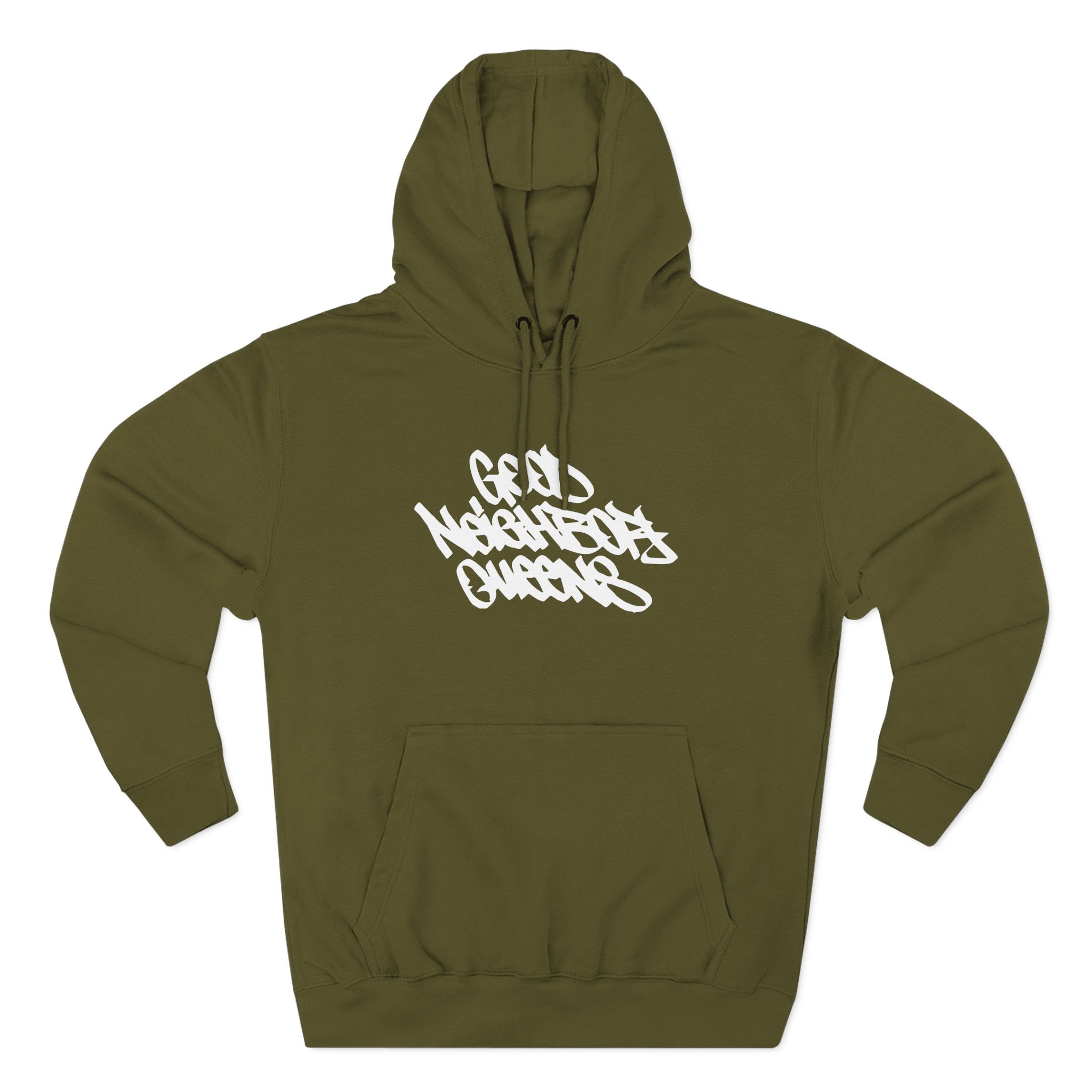 Good Neighbours Queens 3m Reflective Three-Panel Fleece Hoodie