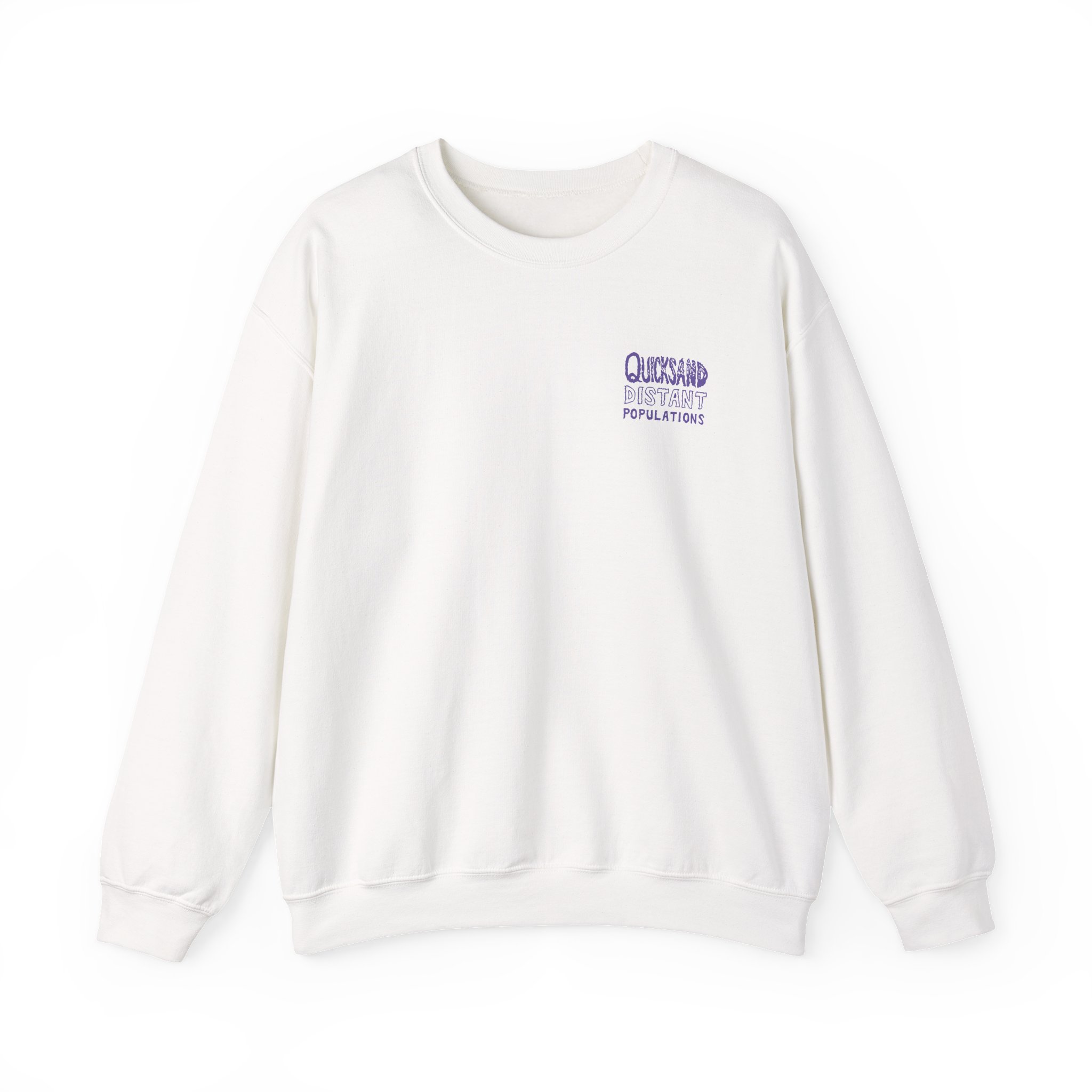 Quicksand Distant Populations Unisex Heavy Blendâ„¢ Crewneck Sweatshirt