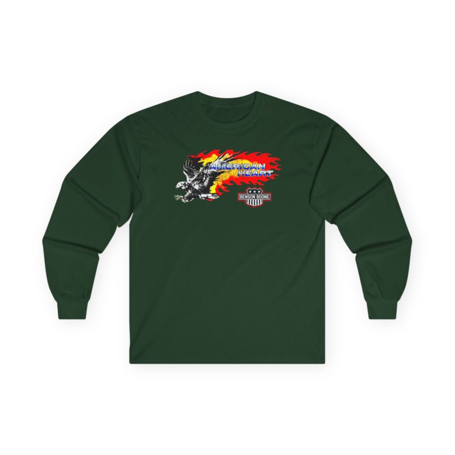 Benson Boone American Heart Unisex Ultra Cotton Long Sleeve Tee