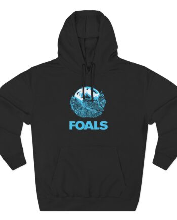 Foals Full Moon Logo Three-Panel Fleece Hoodie