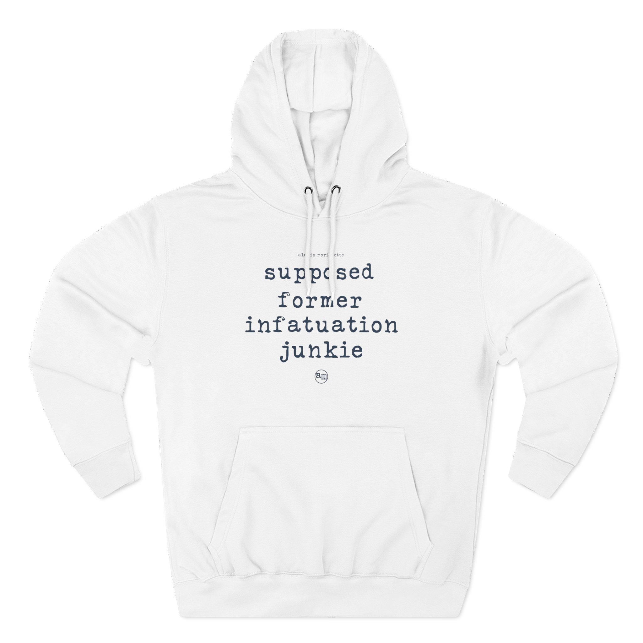 Alanis Morissette Supposed Former Infatuation Junkie Three-Panel Fleece Hoodie