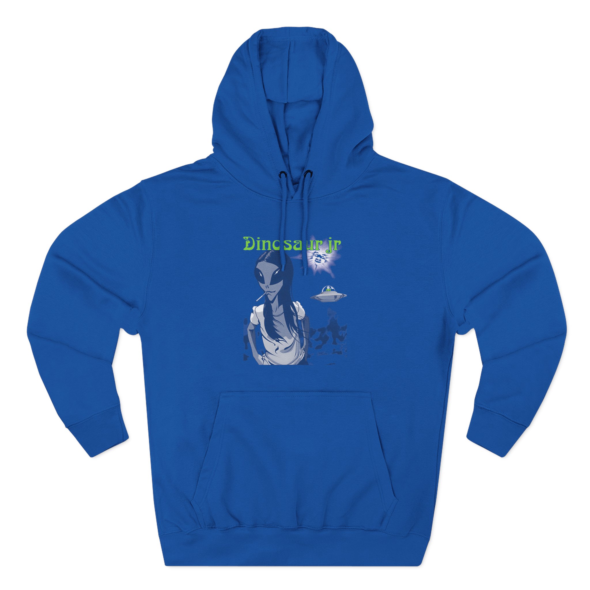 Dinosaur Jr Alien Three-Panel Fleece Hoodie