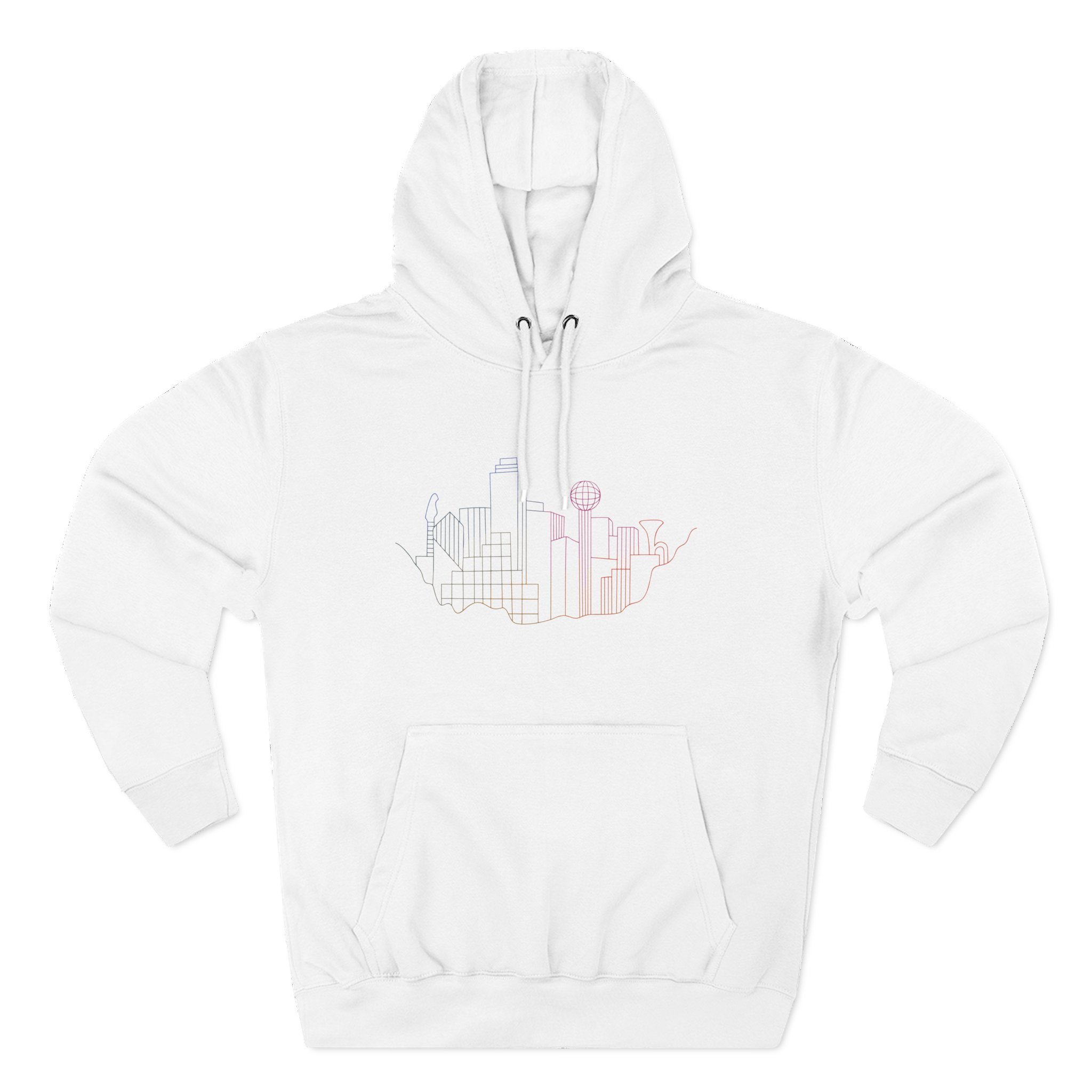 Snarky Puppy Empire Central Skyline Three-panel Fleece Hoodie