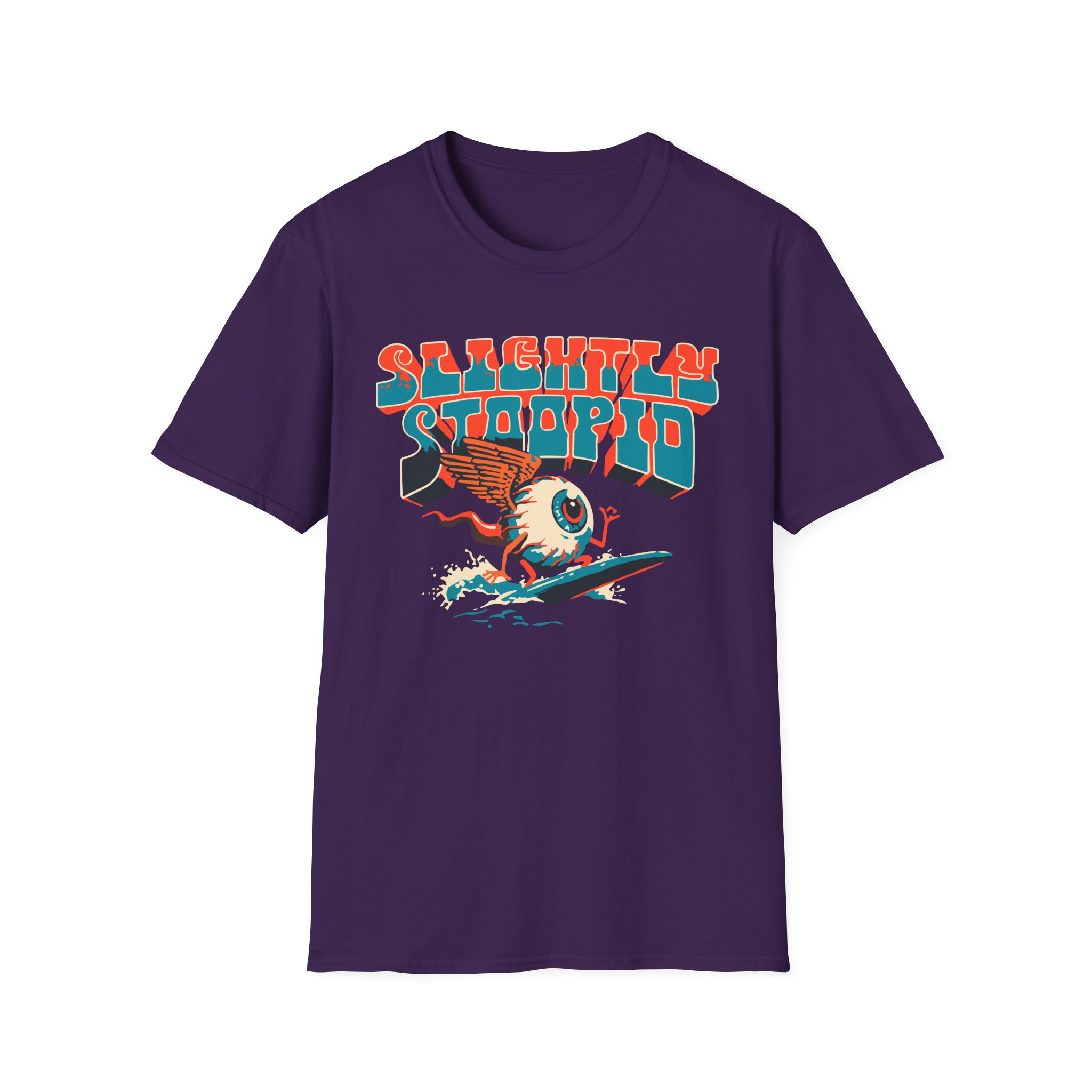 Slightly Stoopid Surfing Eyeball Unisex Softstyle T-Shirt