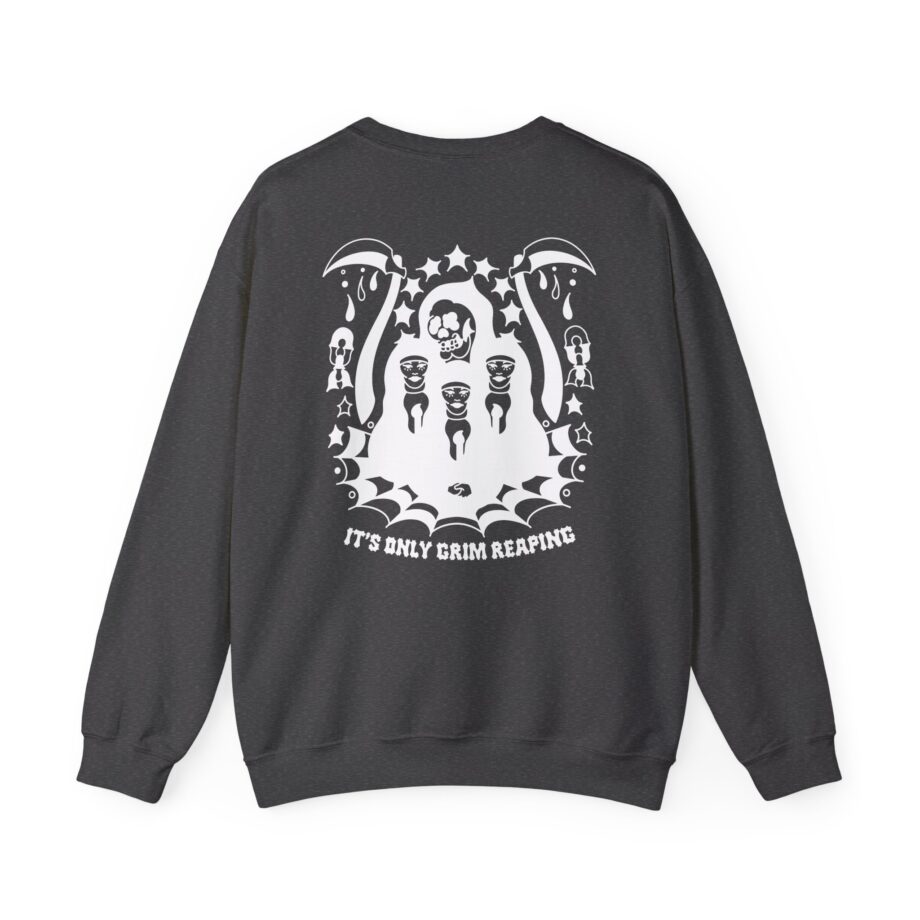 Pup Grim Reaping Unisex Heavy Blend™ Crewneck Sweatshirt
