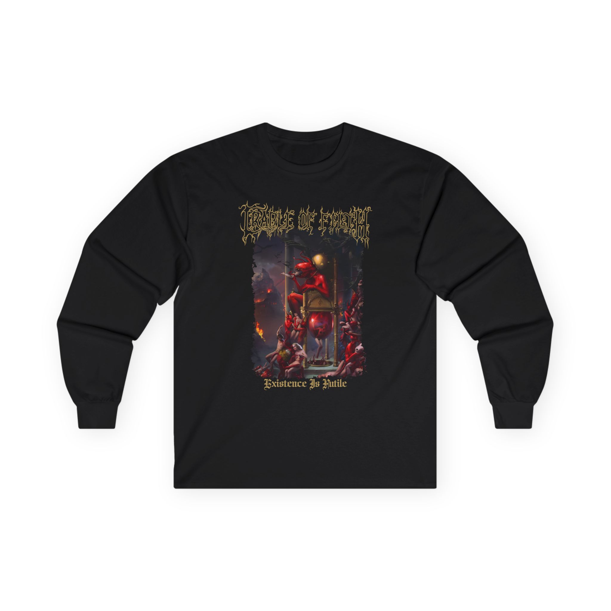 Cradle of Filth Existence is Futile Unisex Ultra Cotton Long Sleeve Tee