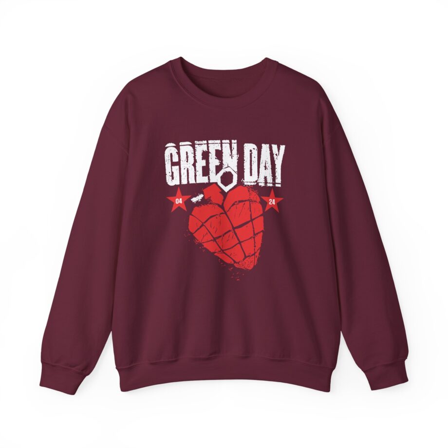 Green Day 20 Years of Idiot Unisex Heavy Blend™ Crewneck Sweatshirt
