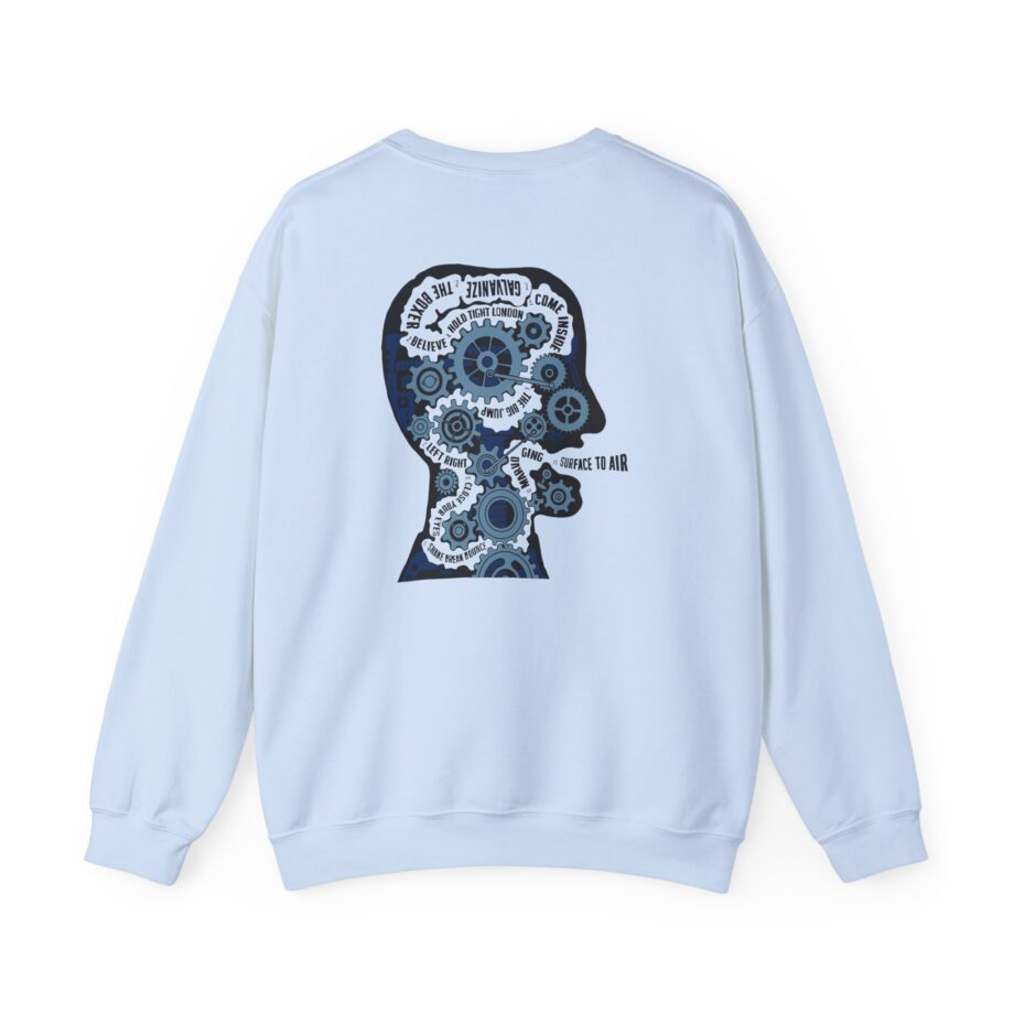 The Chemical Brothers Push the Button Unisex Heavy Blend™ Crewneck Sweatshirt