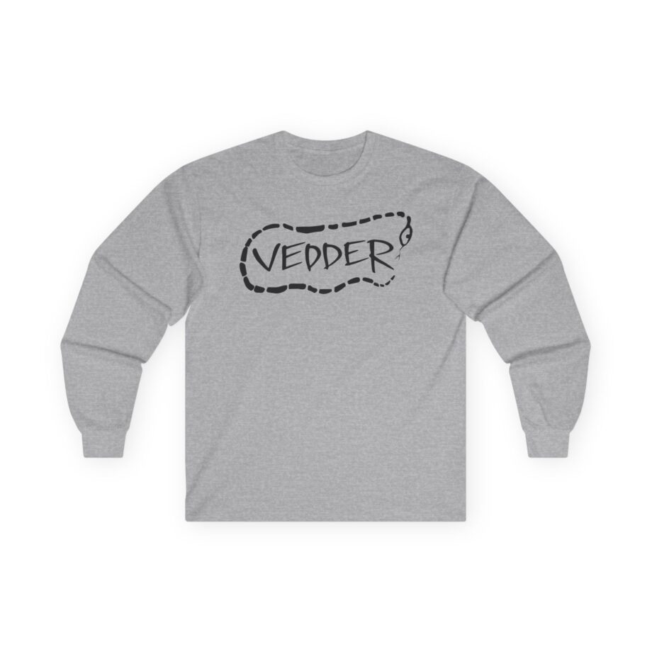 Eddie Vedder Stencil Snake Unisex Ultra Cotton Long Sleeve Tee