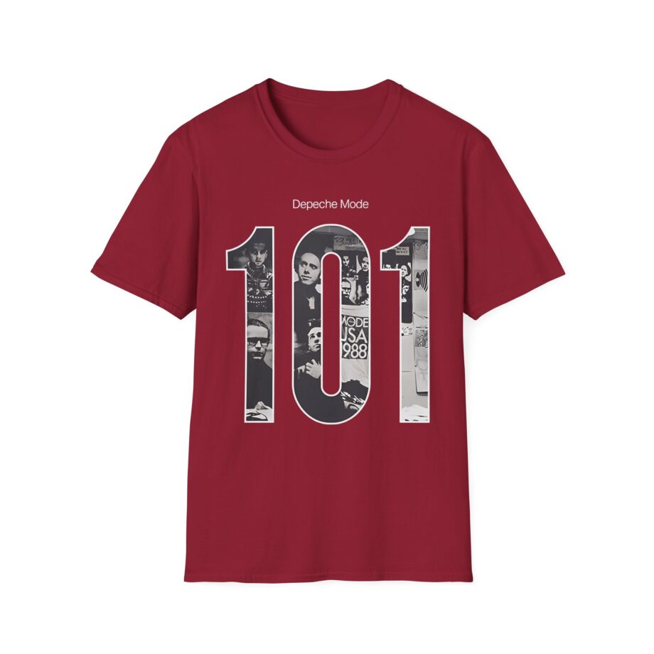 Depeche Mode 101 Fill Unisex Softstyle T-Shirt