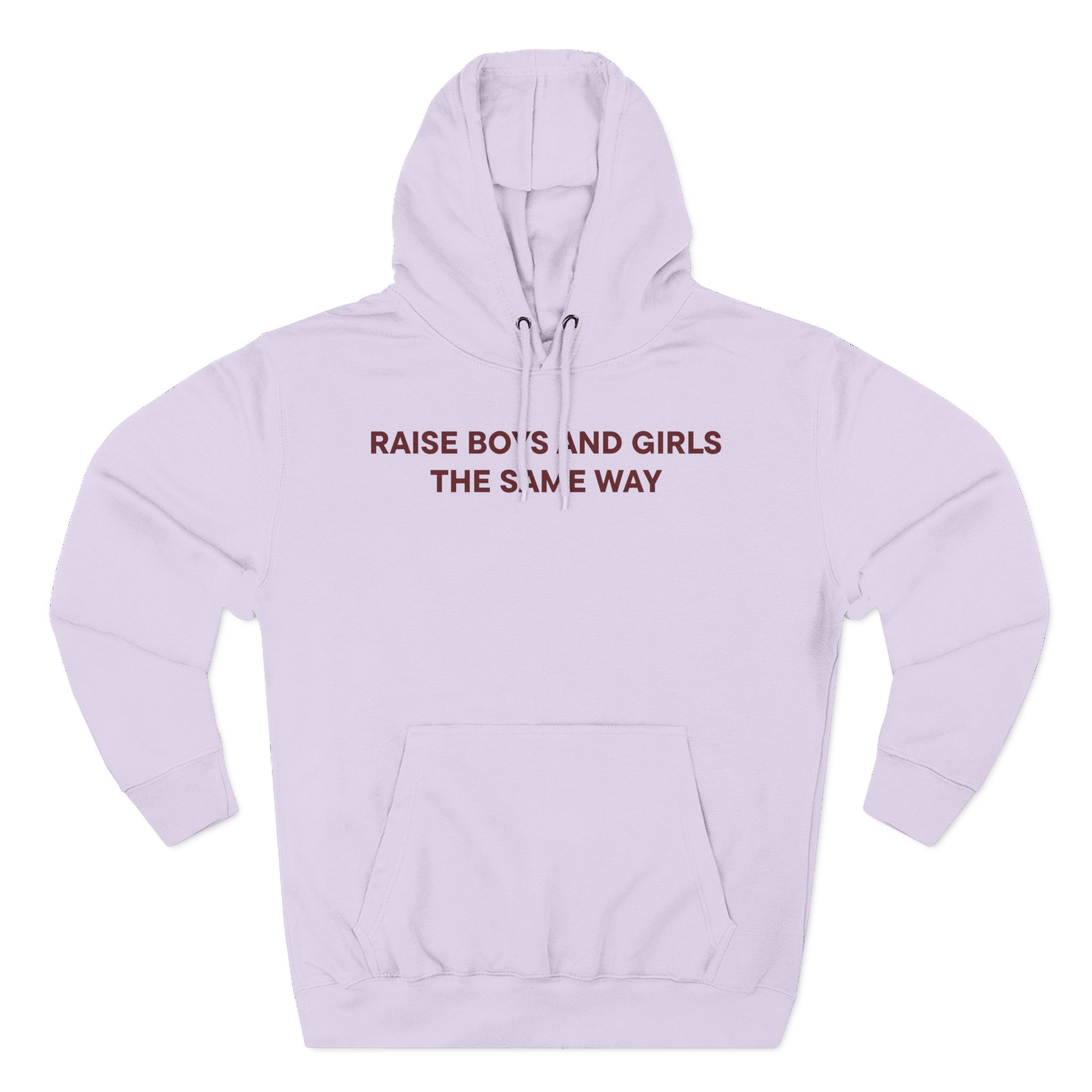 Jenny Holzer Raise the Same Way Three-Panel Fleece Hoodie