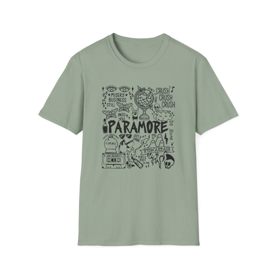 Hayley Willians Camiseta Paramore Emo Rock Unisex Softstyle T-Shirt