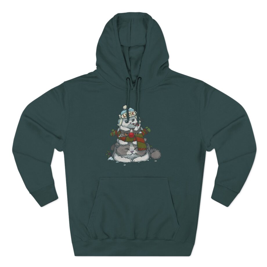 Lirik Three-Panel Fleece Hoodie
