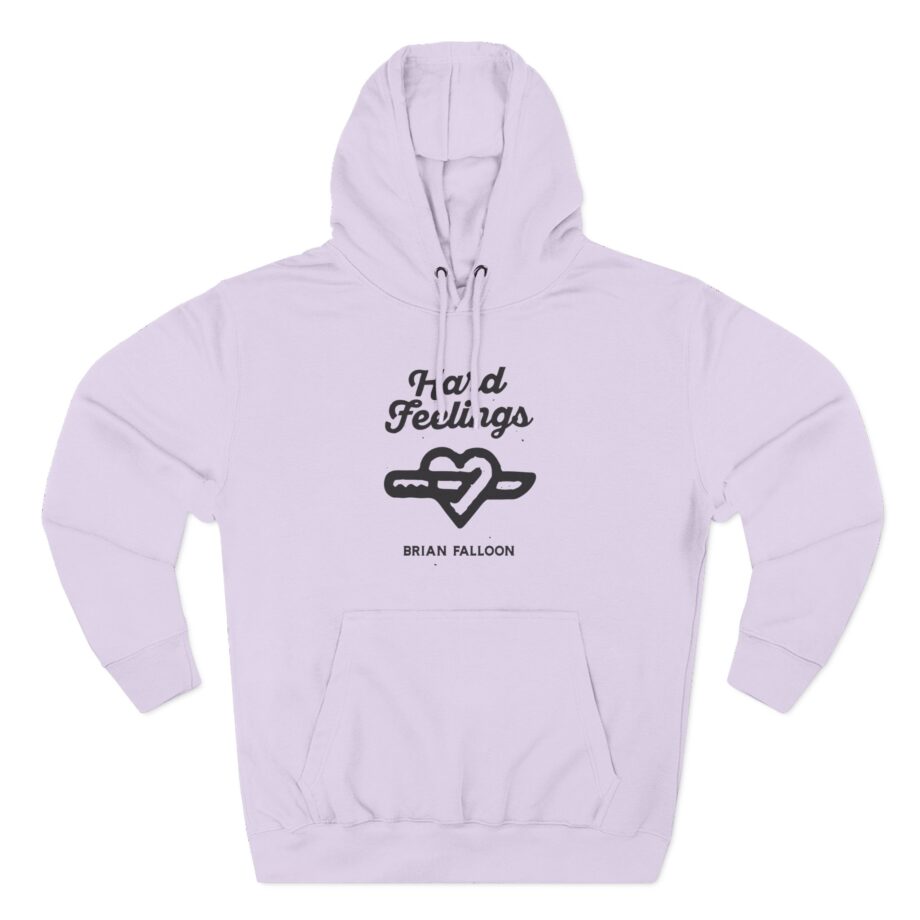 Brian Fallon Hard Feelings Three-Panel Fleece Hoodie