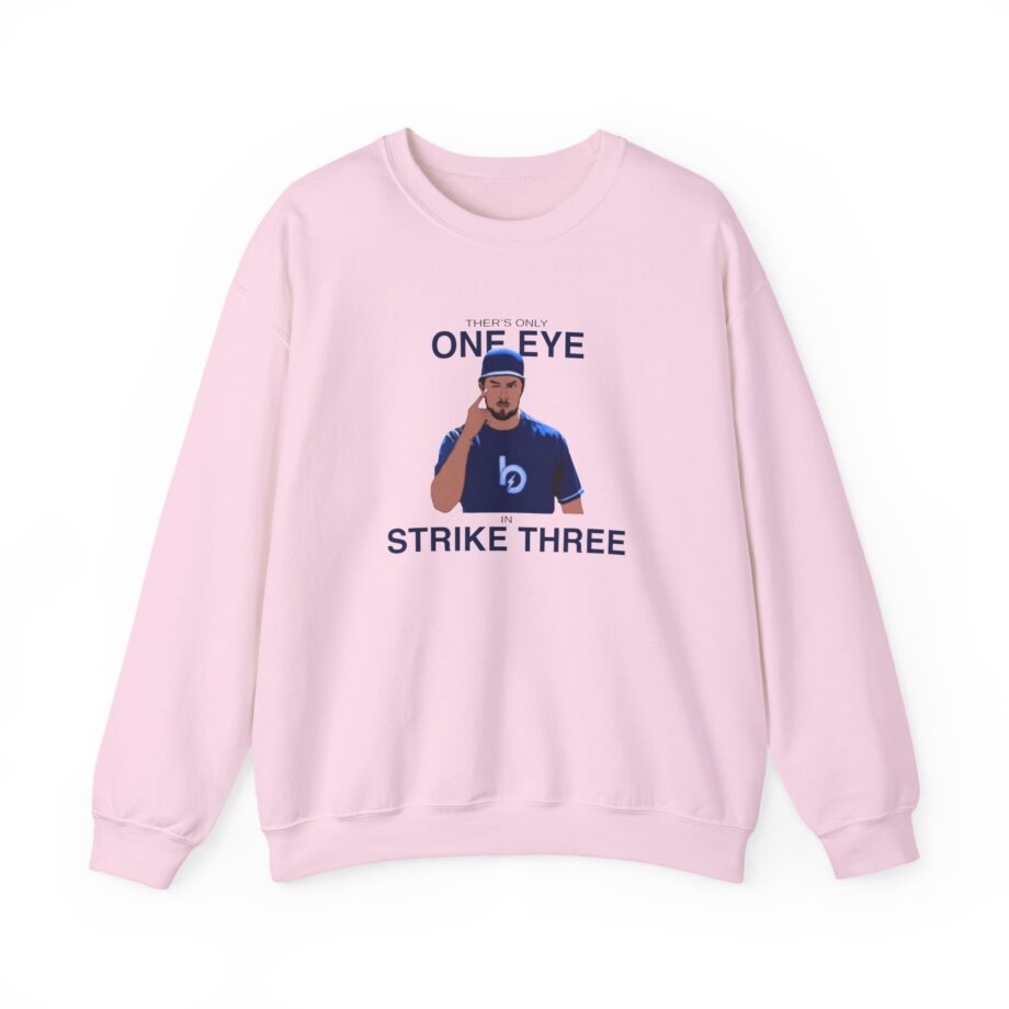 Trevor Bauer One Eye Strike Three Unisex Heavy Blend™ Crewneck Sweatshirt