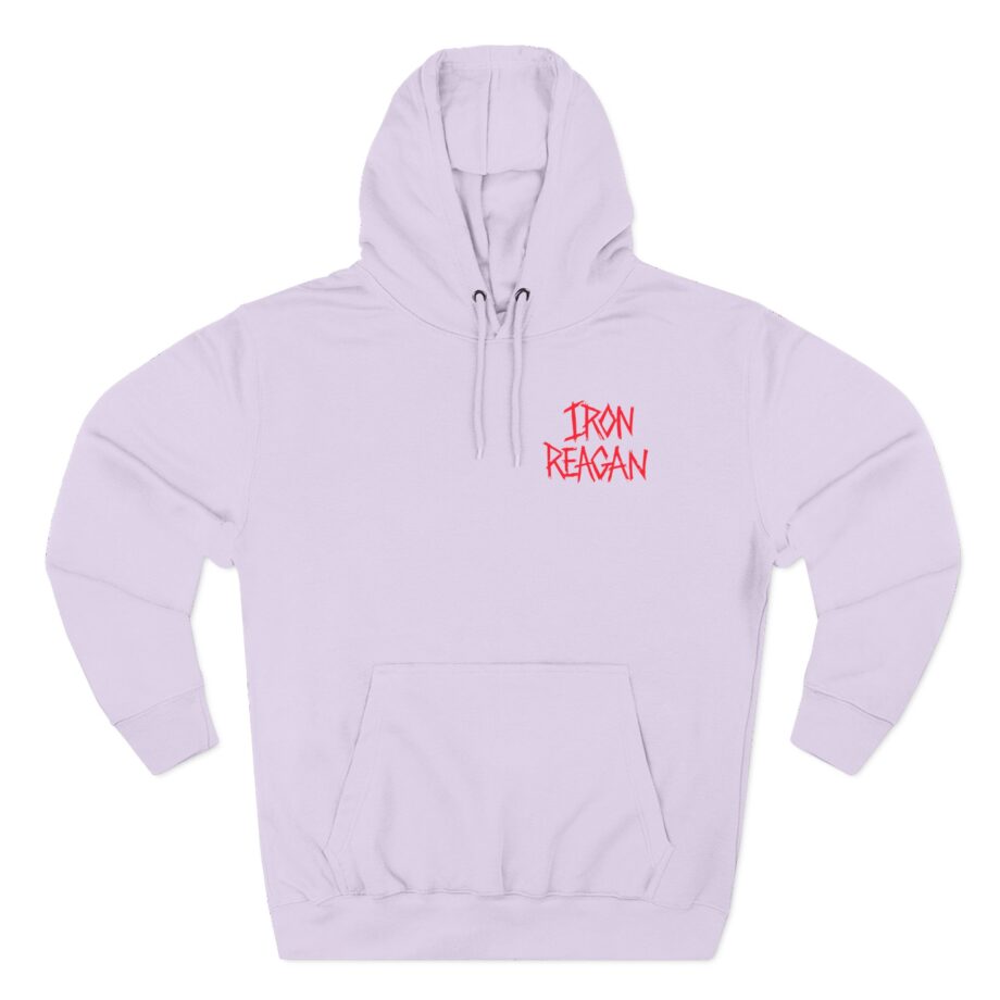 Iron Reagan Three-Panel Fleece Hoodie