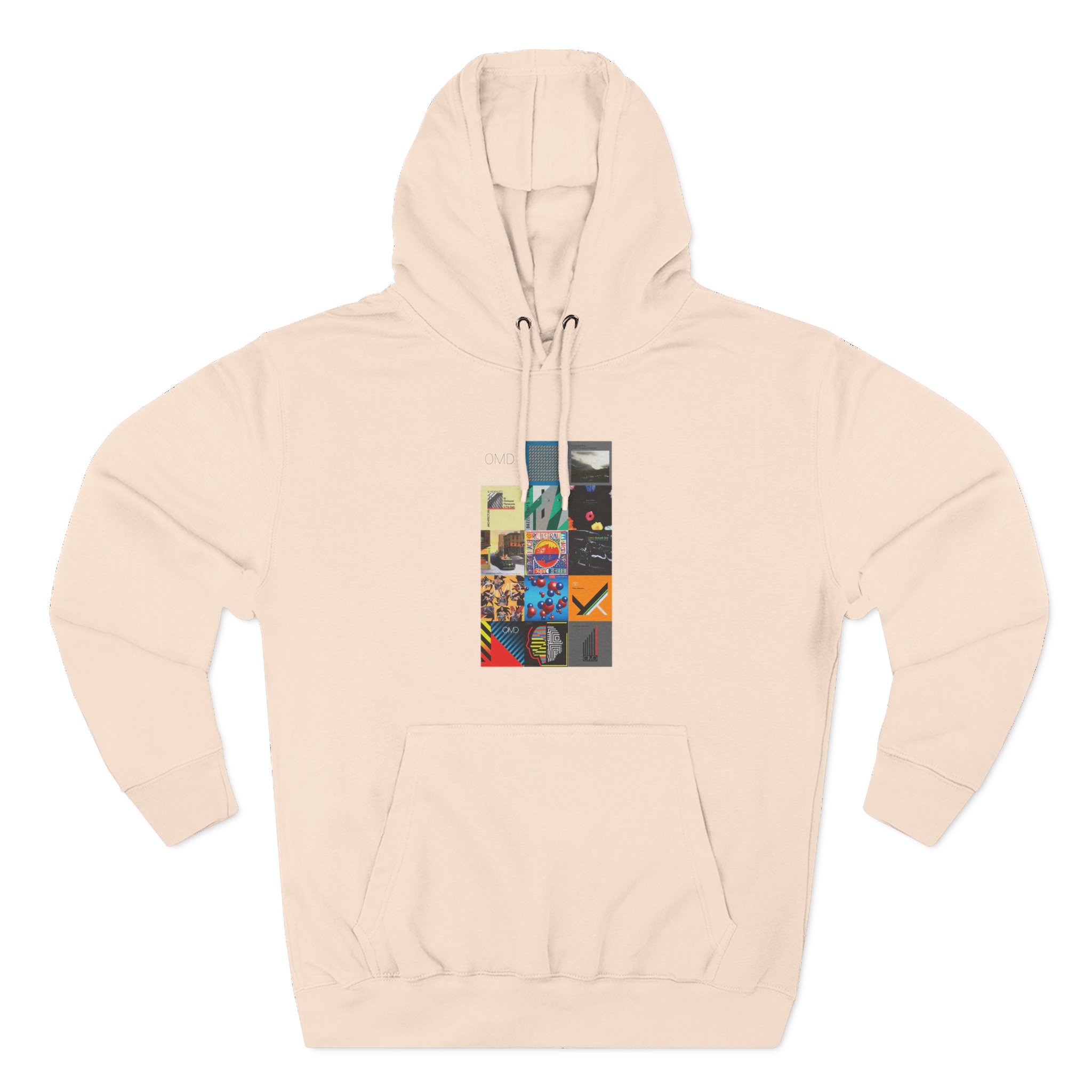 Omd Discography Three-Panel Fleece Hoodie