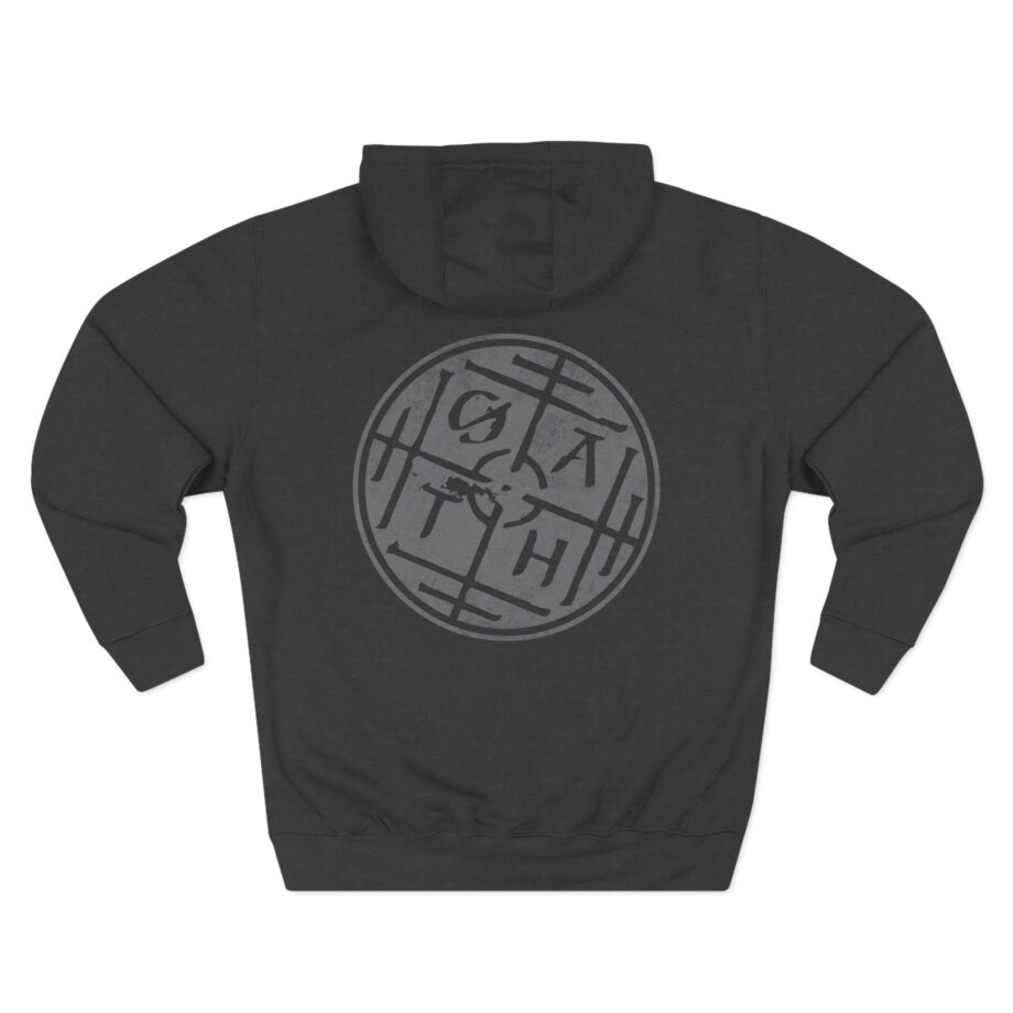 Oathbreaker Hair Three-Panel Fleece Hoodie