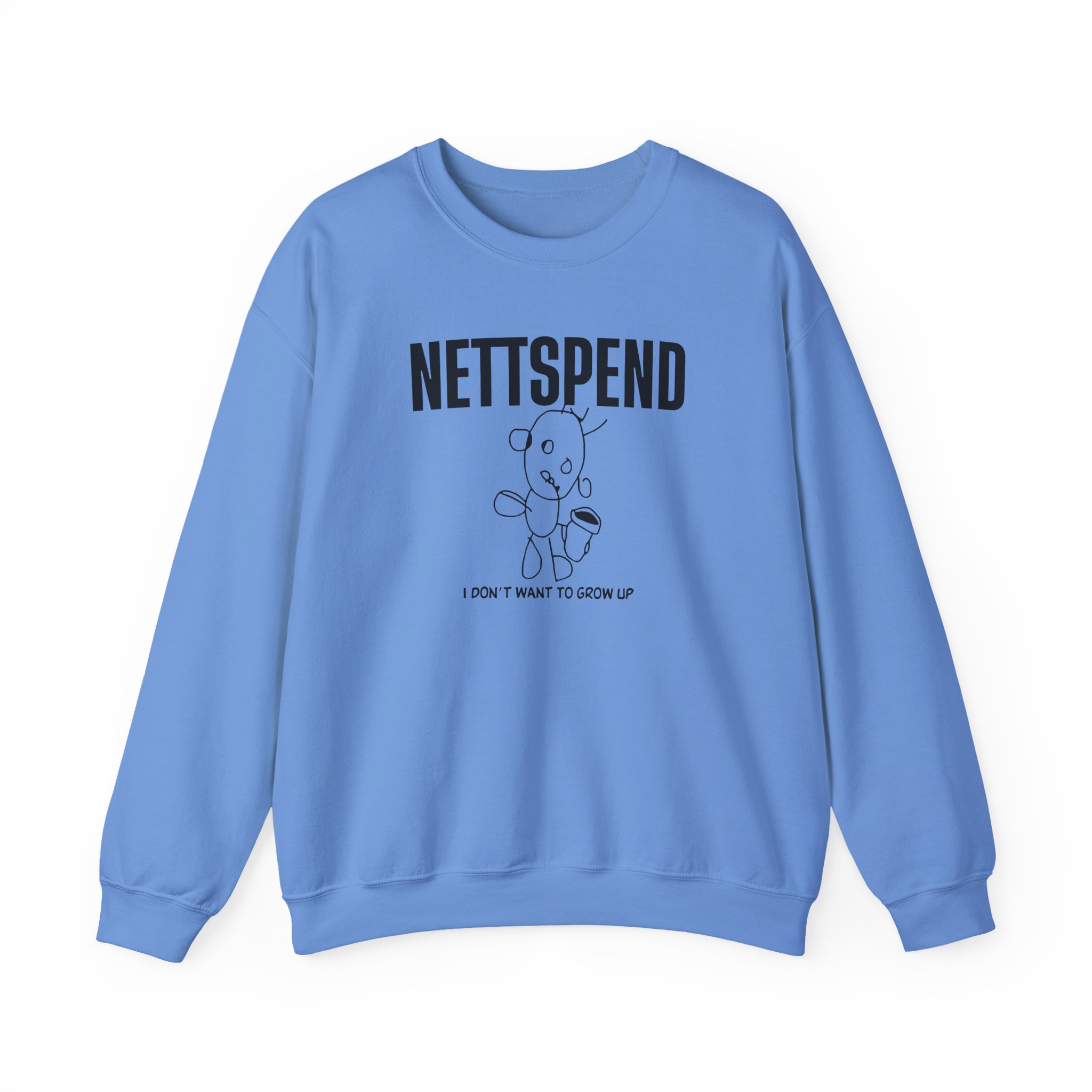 Nettspend I Dont Want to Grow Up Unisex Heavy Blendâ„¢ Crewneck Sweatshirt