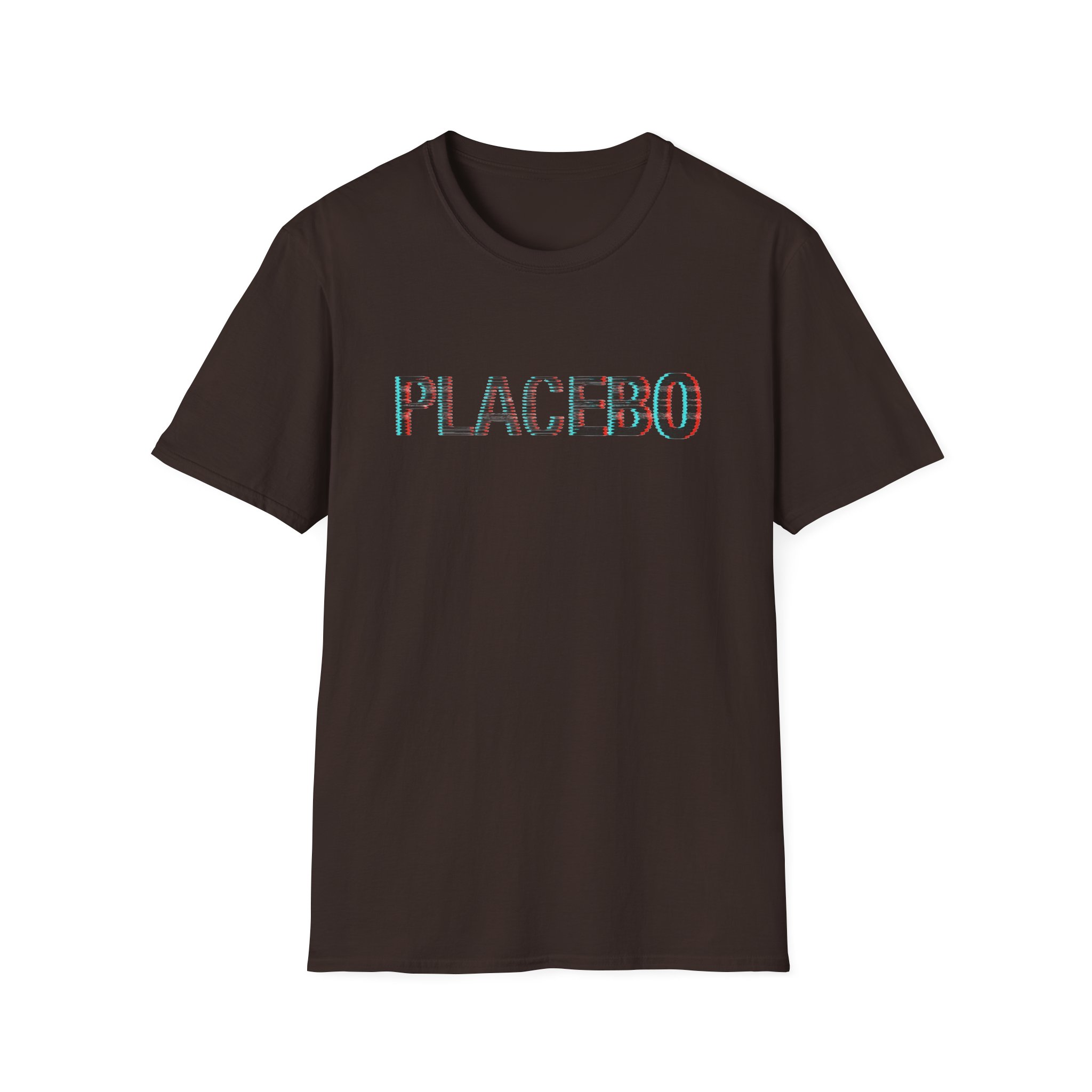 Placebo Glitch Logo Unisex Softstyle T-Shirt