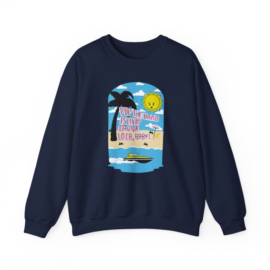 Pup La Vida Loca Unisex Heavy Blend™ Crewneck Sweatshirt