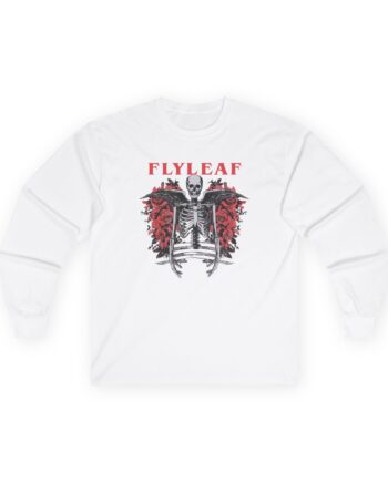 Flyleaf Skeleton Angel Unisex Ultra Cotton Long Sleeve Tee