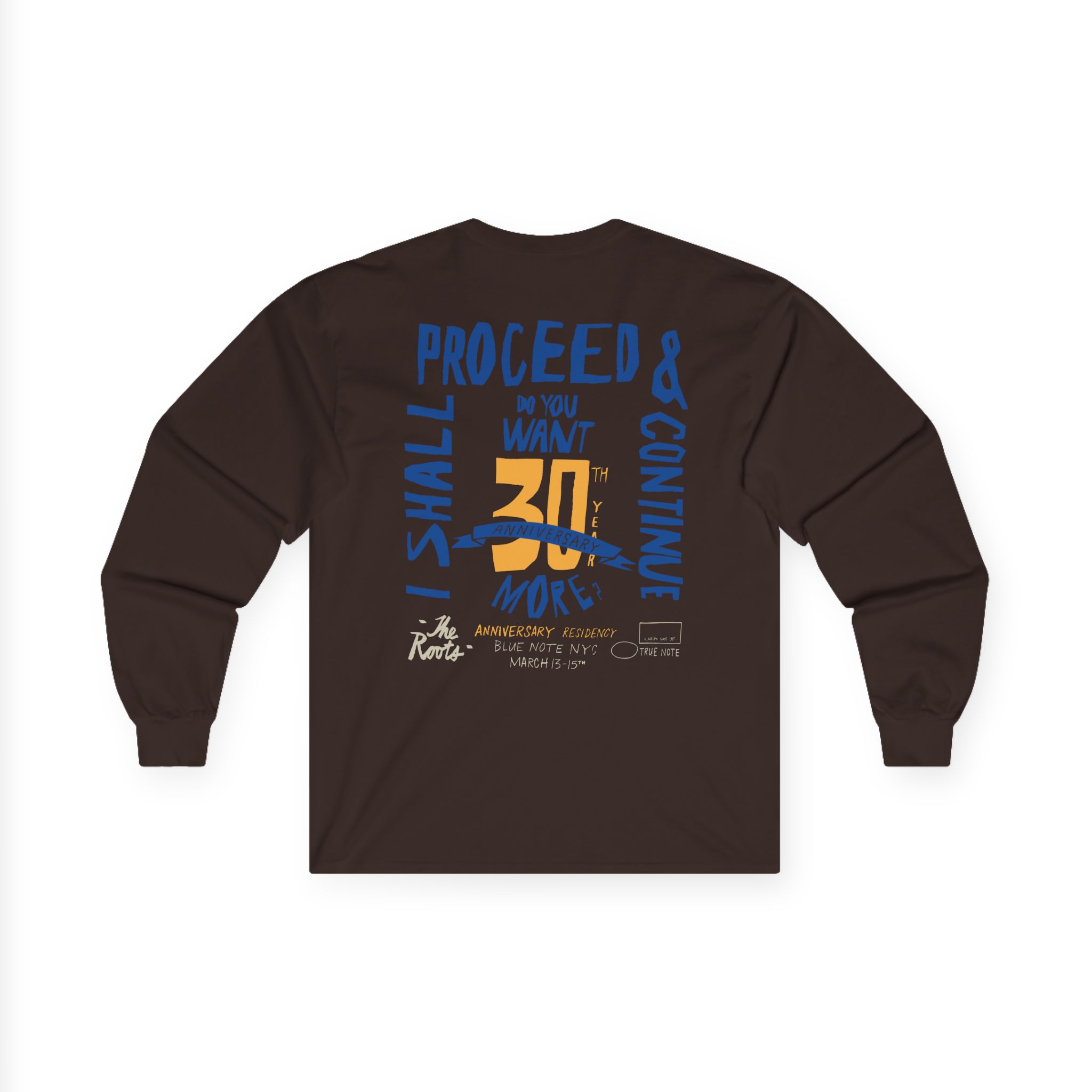 The Roots Blue Note 30th Anniversary Unisex Ultra Cotton Long Sleeve Tee