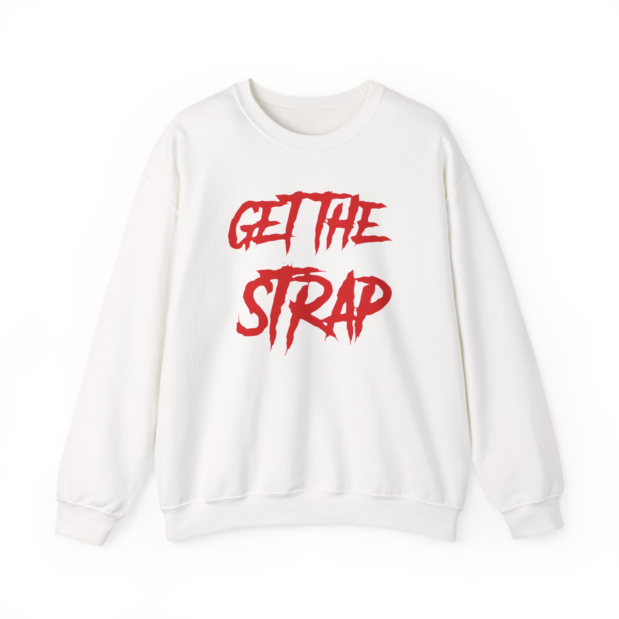 50 Cent Get the Strap Unisex Heavy Blendâ„¢ Crewneck Sweatshirt