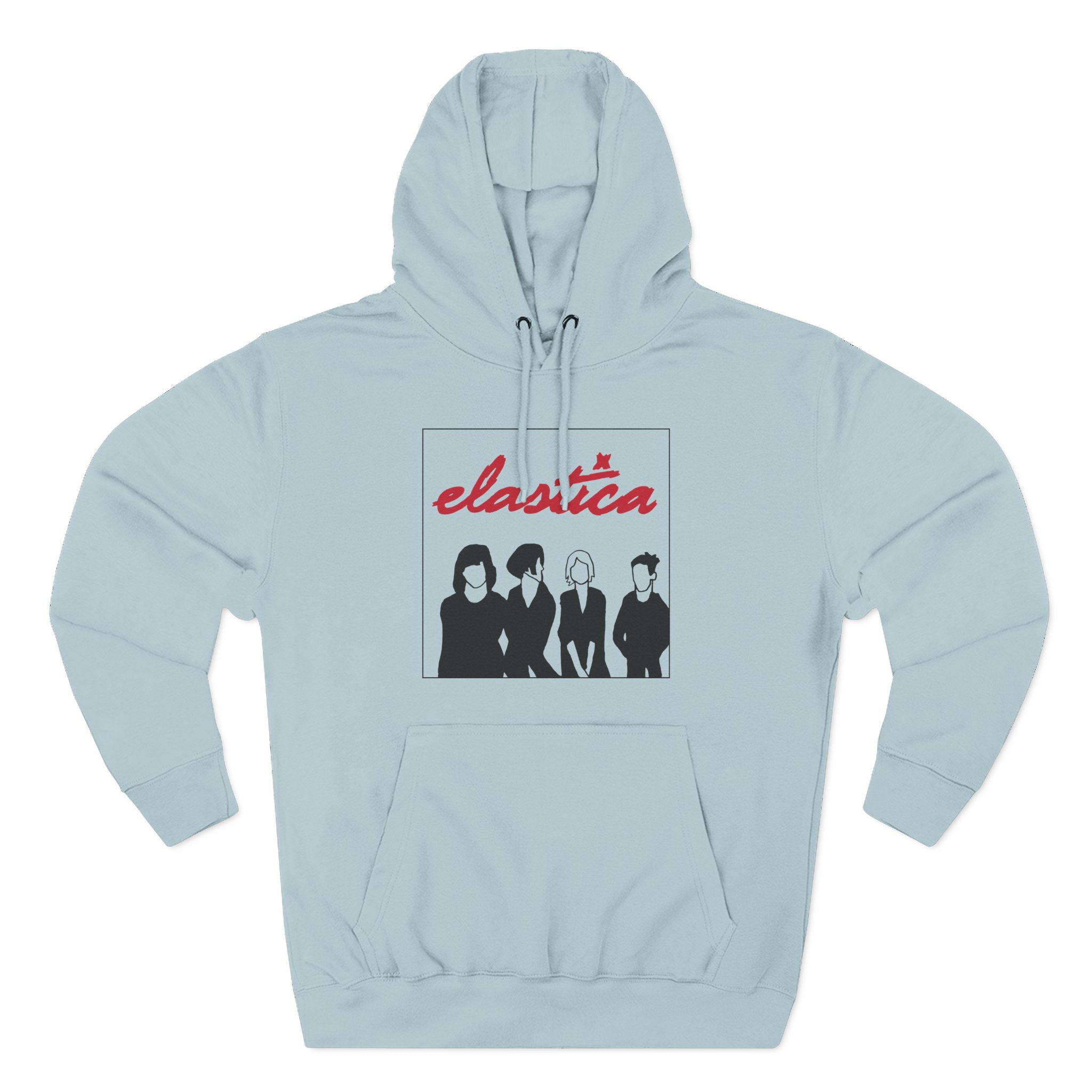 Elastica Three-Panel Fleece Hoodie