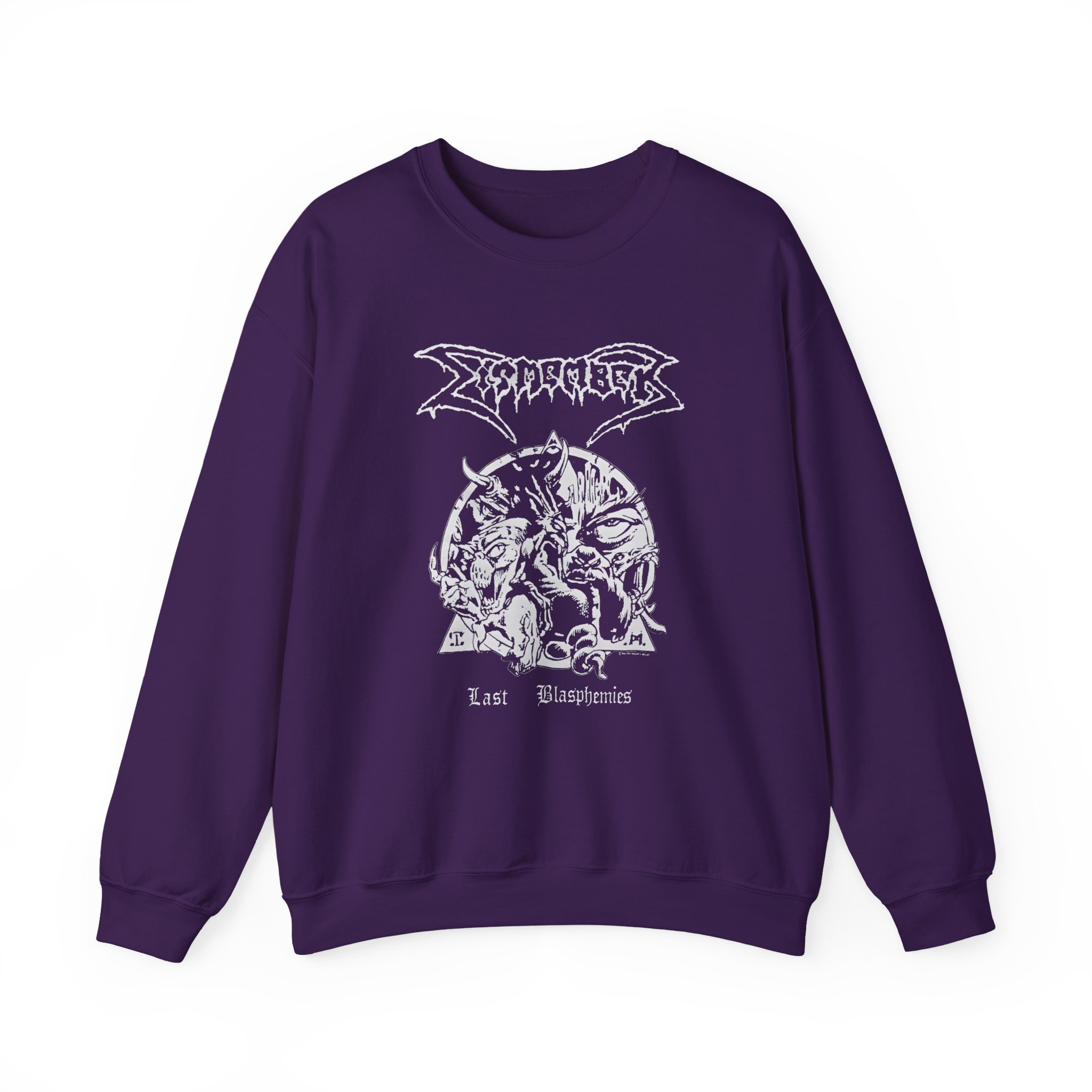 Dismember Last Blasphemiesne Unisex Heavy Blendâ„¢ Crewneck Sweatshirt
