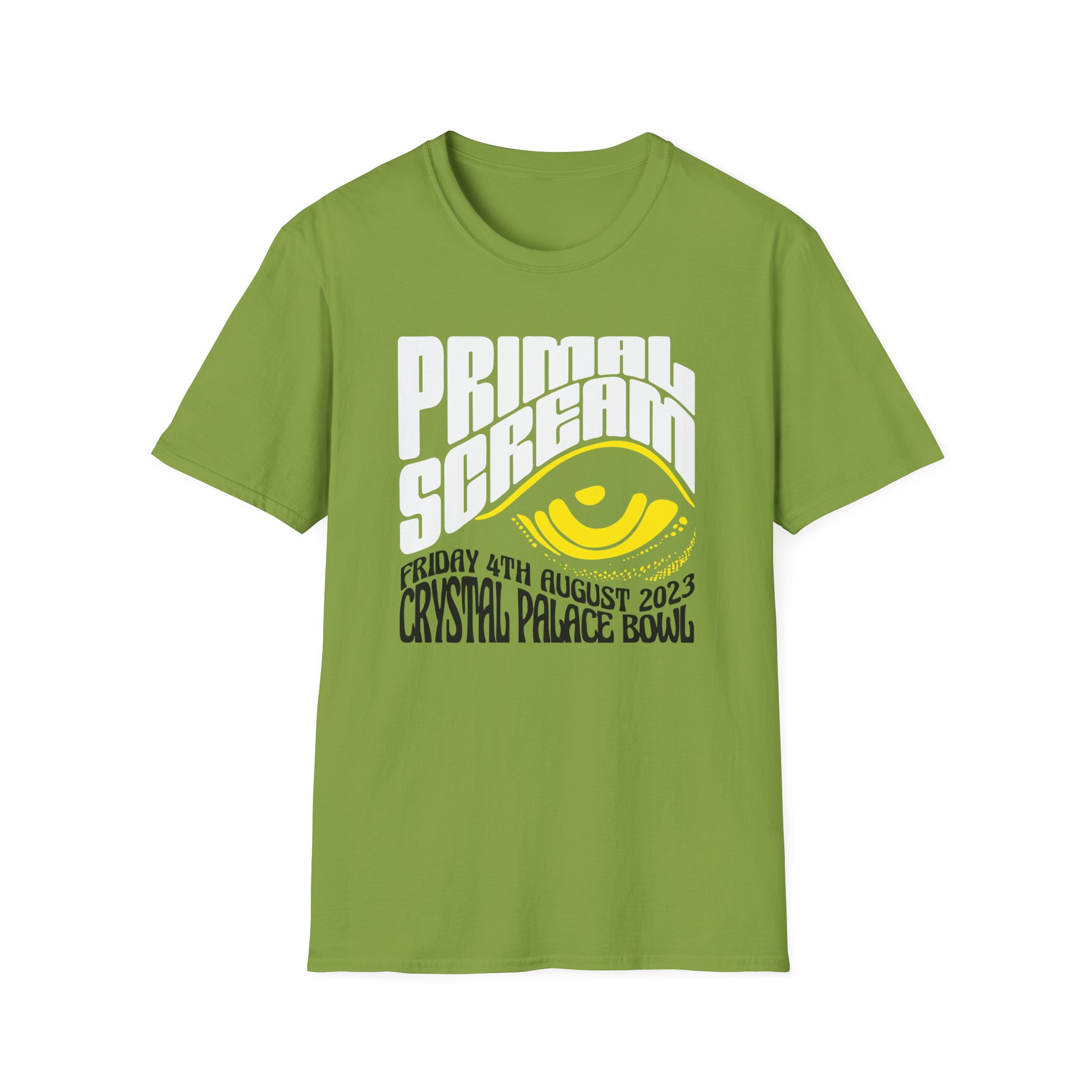 Primal Scream London Crystal Palace Bowl Unisex Softstyle T-Shirt