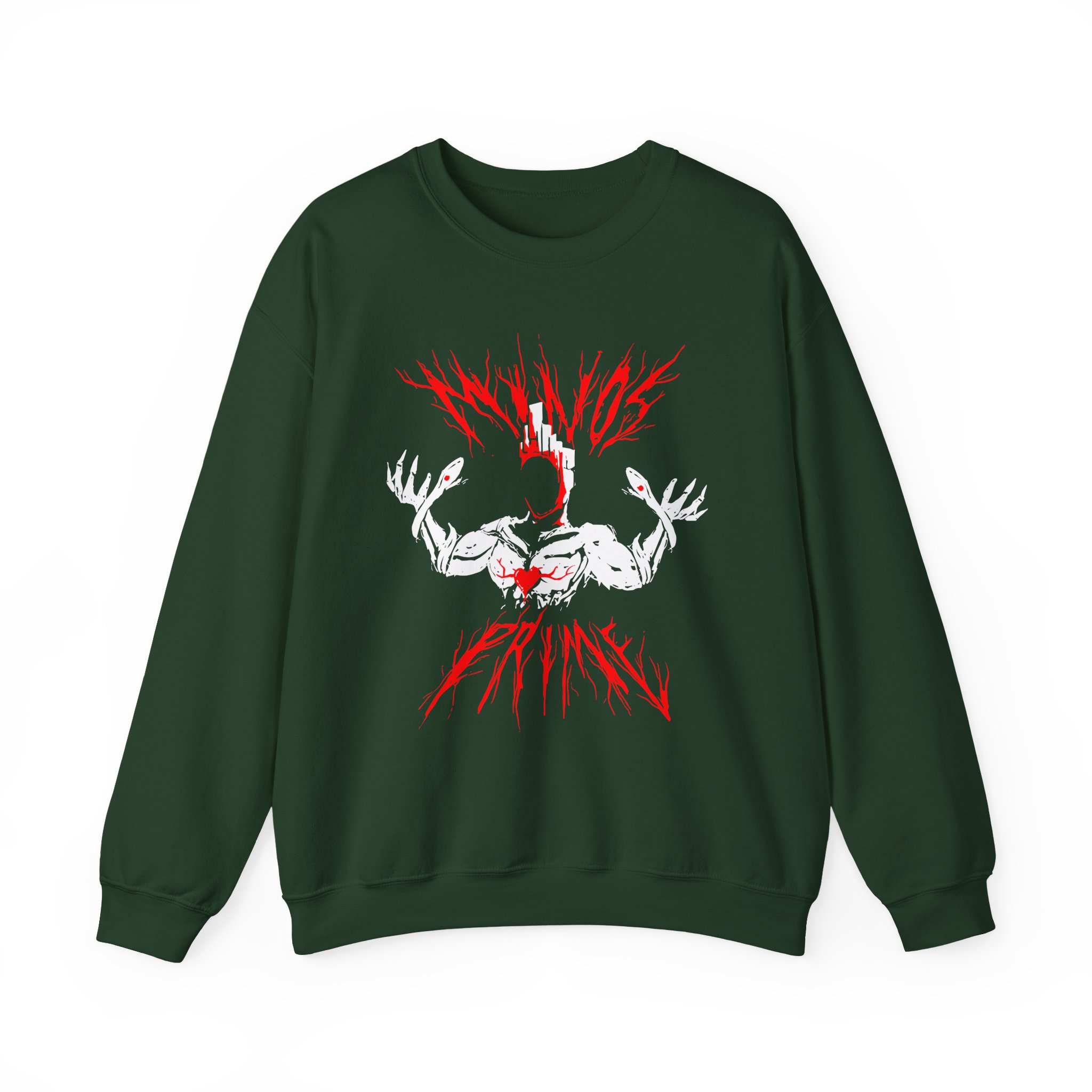 Ultrakill Minos Prime Metal Unisex Heavy Blendâ„¢ Crewneck Sweatshirt