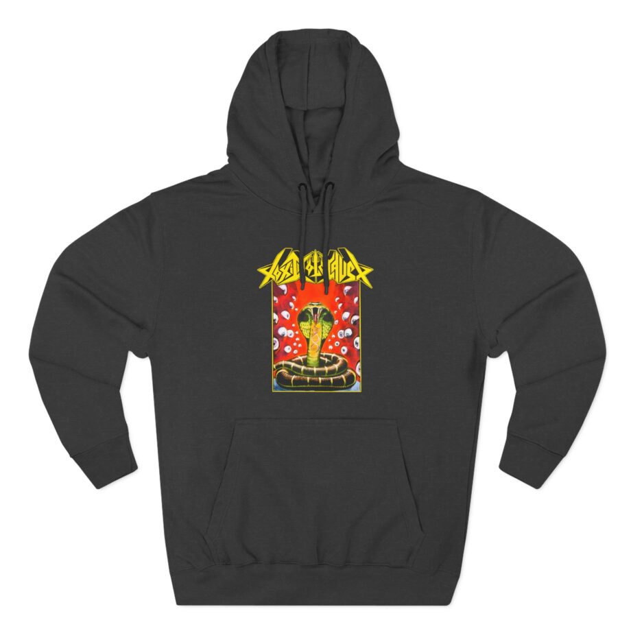 Toxic Holocaust Chemistry of Consciousness Album Art Three-Panel Fleece Hoodie
