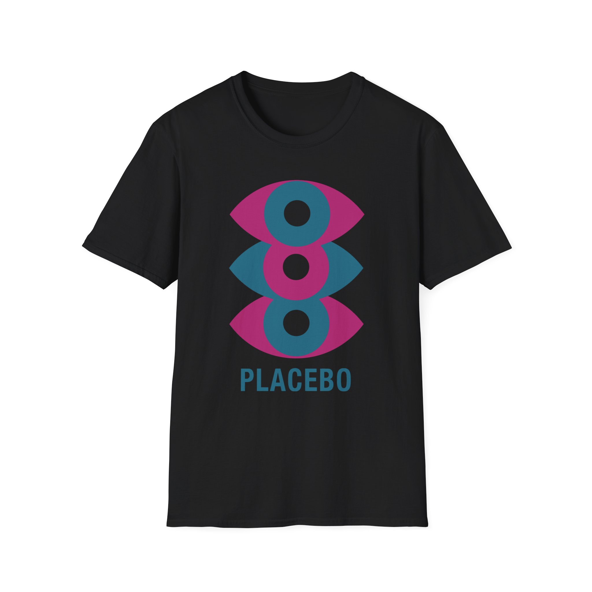Placebo 2024 Triple Eye Unisex Softstyle T-Shirt