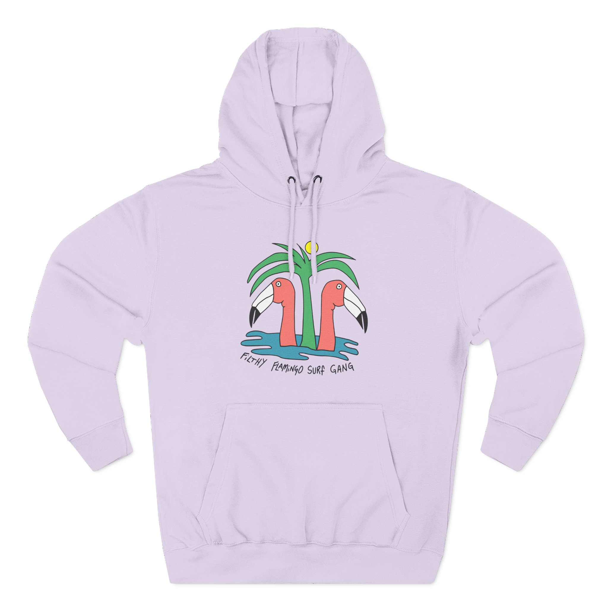 Surf Gang Three-Panel Fleece Hoodie