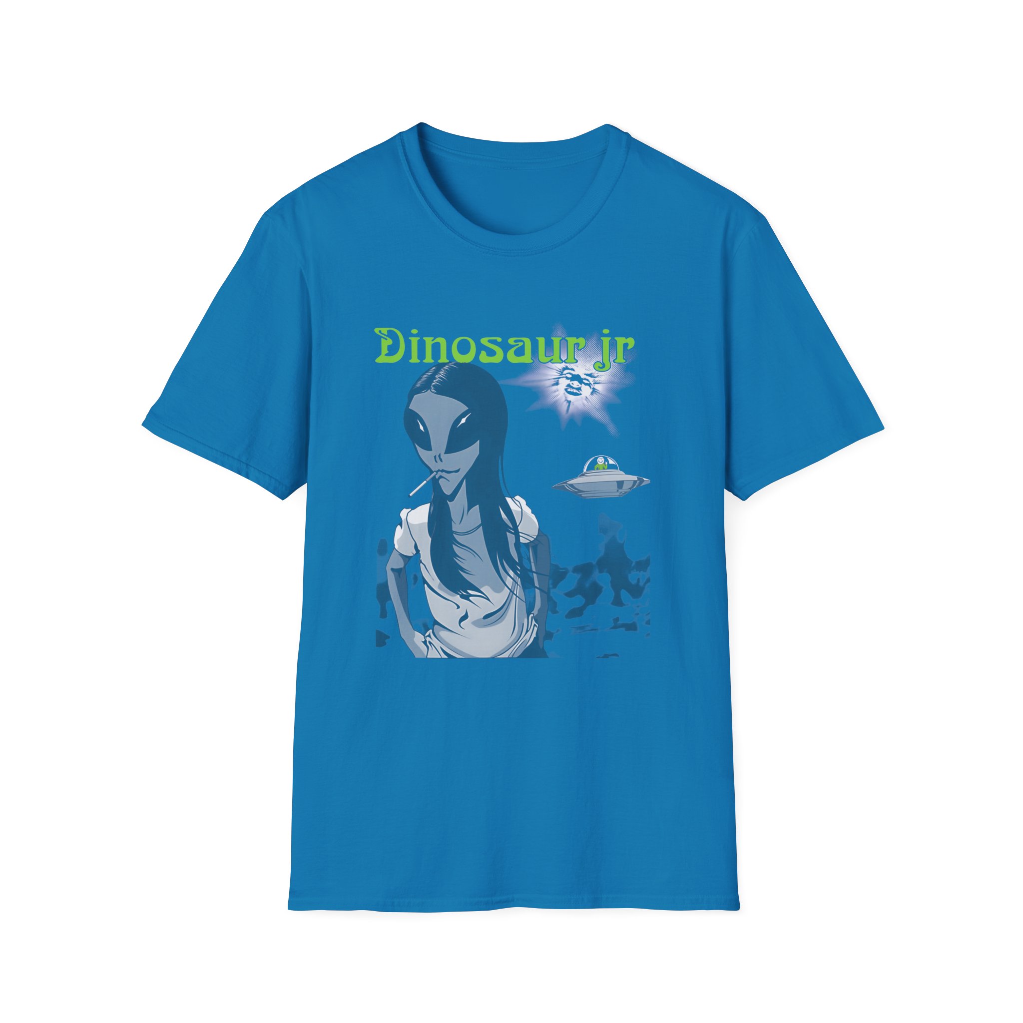Dinosaur Jr Alien Unisex Softstyle T-Shirt