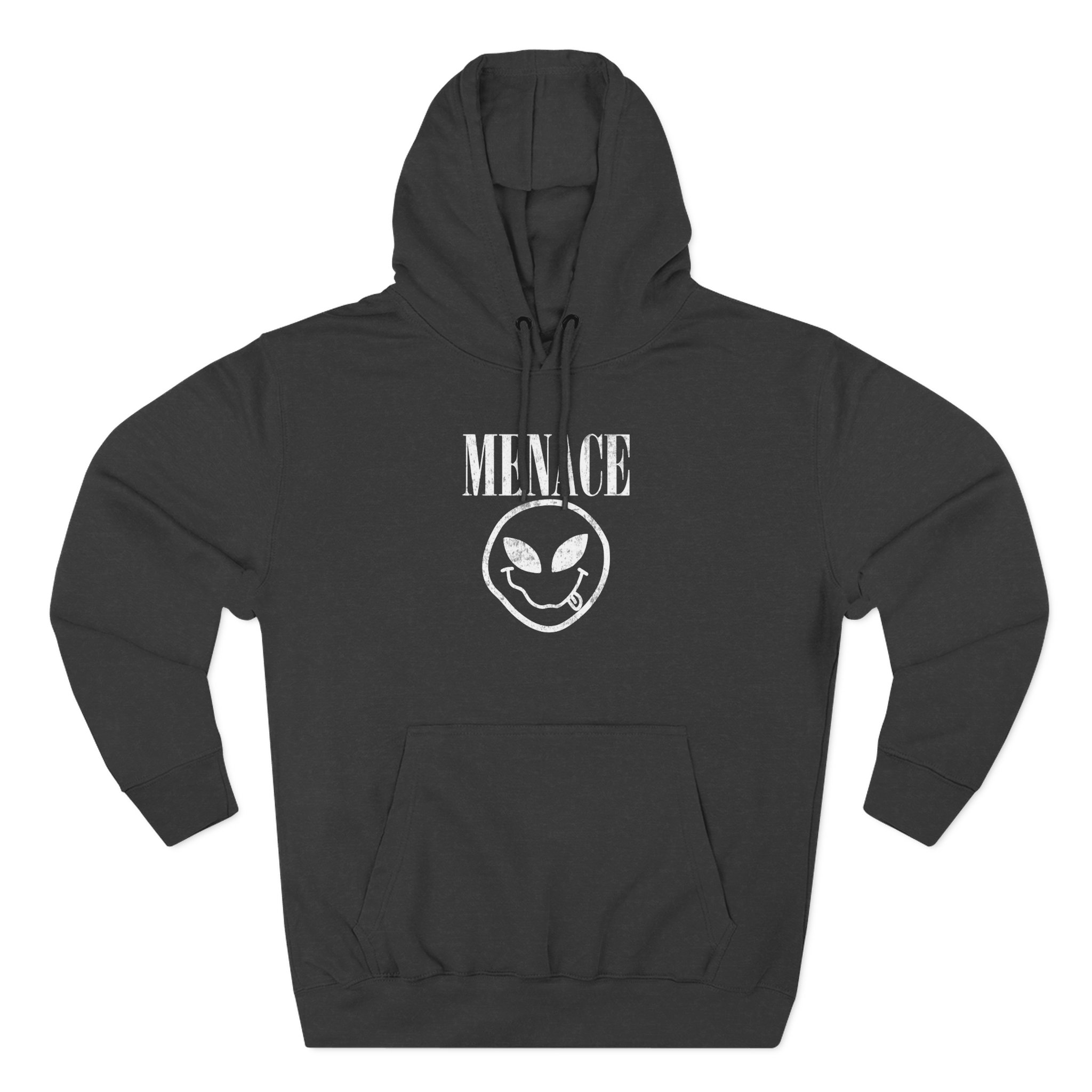 Kanel Joseph Smiley Menace Three-Panel Fleece Hoodie