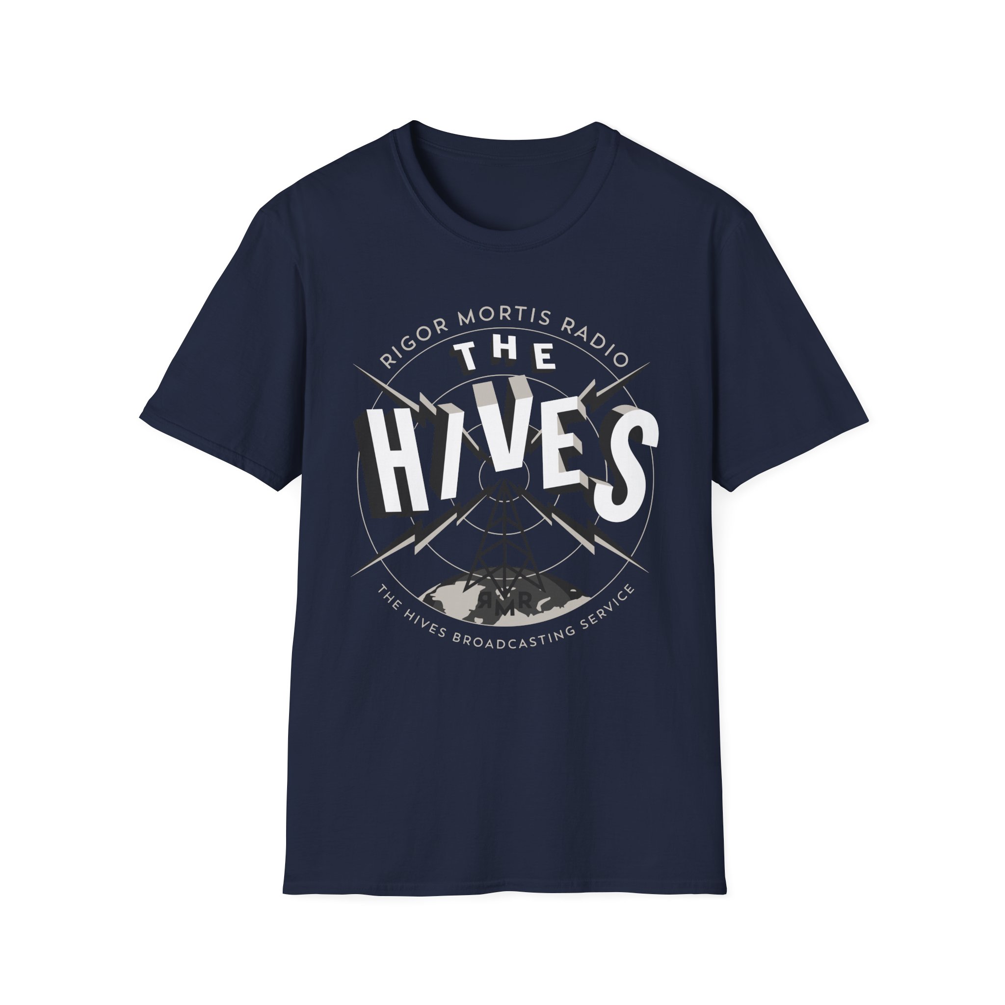 The Hives Rigor Mortis Radio Tower Unisex Softstyle T-Shirt
