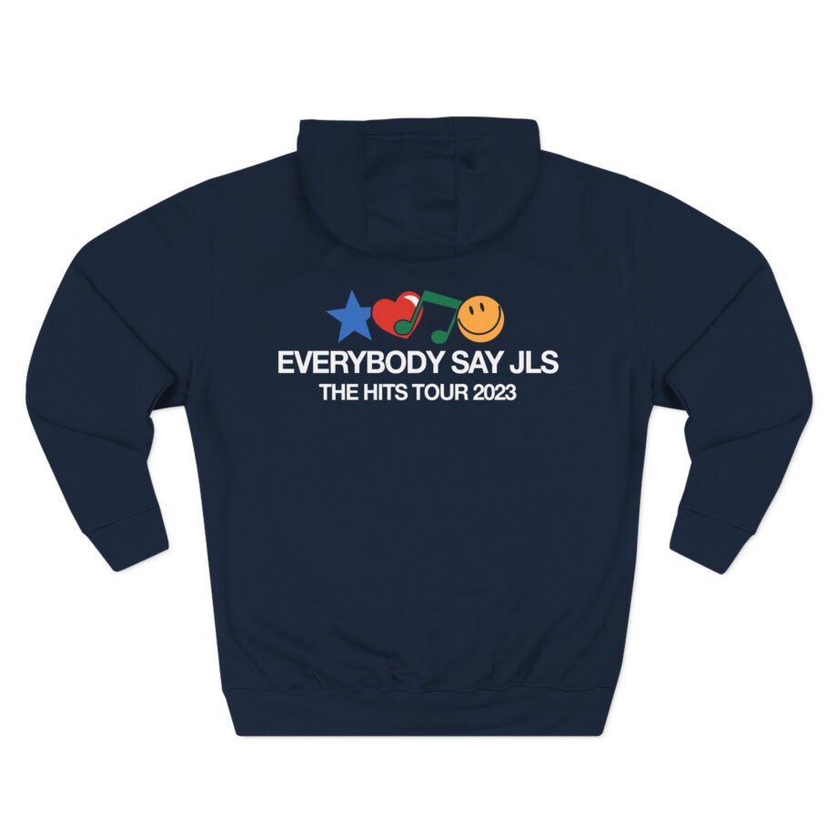 JLS, Everybody Say JLS Three-Panel Fleece Hoodie