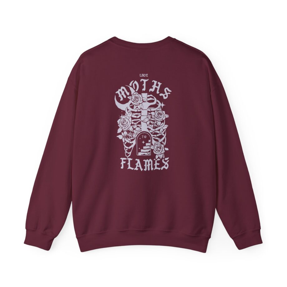 Like Moths to Flames Unisex Heavy Blend™ Crewneck Sweatshirt