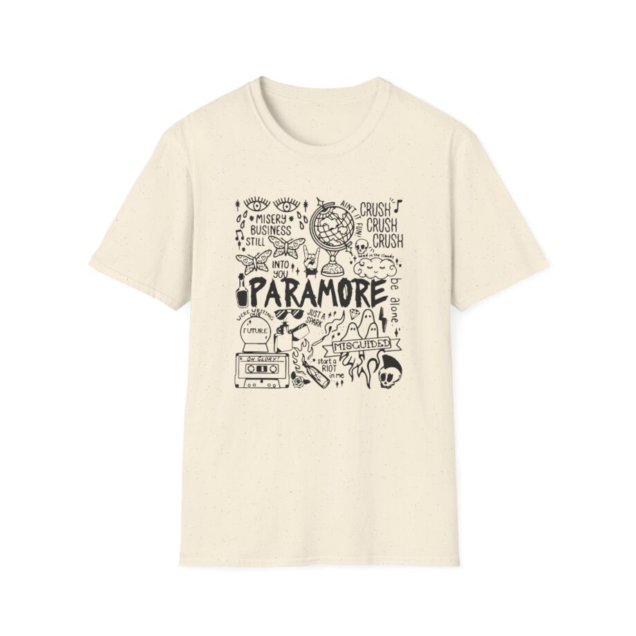Hayley Willians Camiseta Paramore Emo Rock Unisex Softstyle T-Shirt