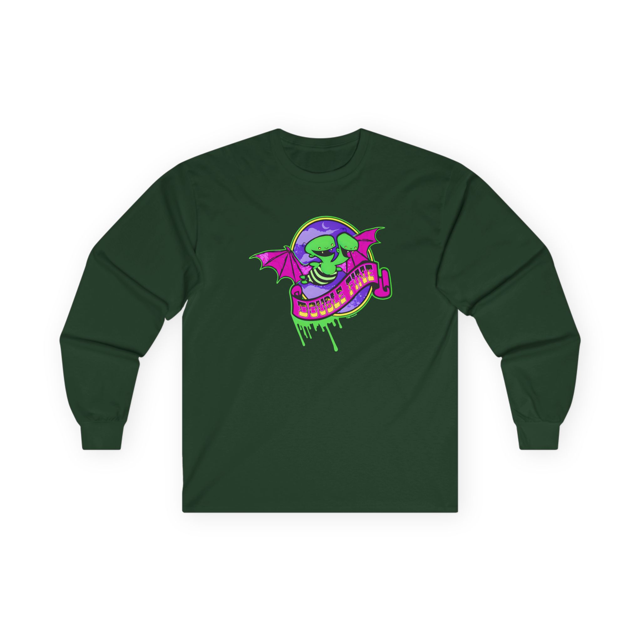 Double Fine Halloween Unisex Ultra Cotton Long Sleeve Tee