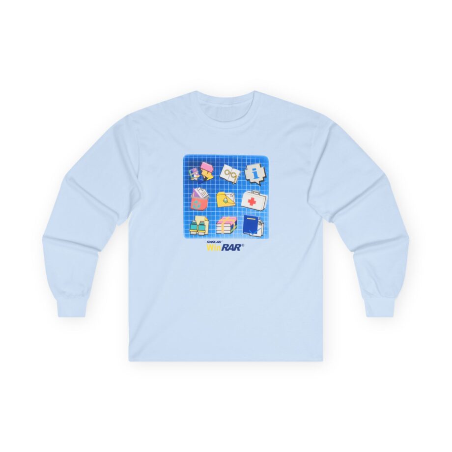 Winrar Software Update Unisex Ultra Cotton Long Sleeve Tee