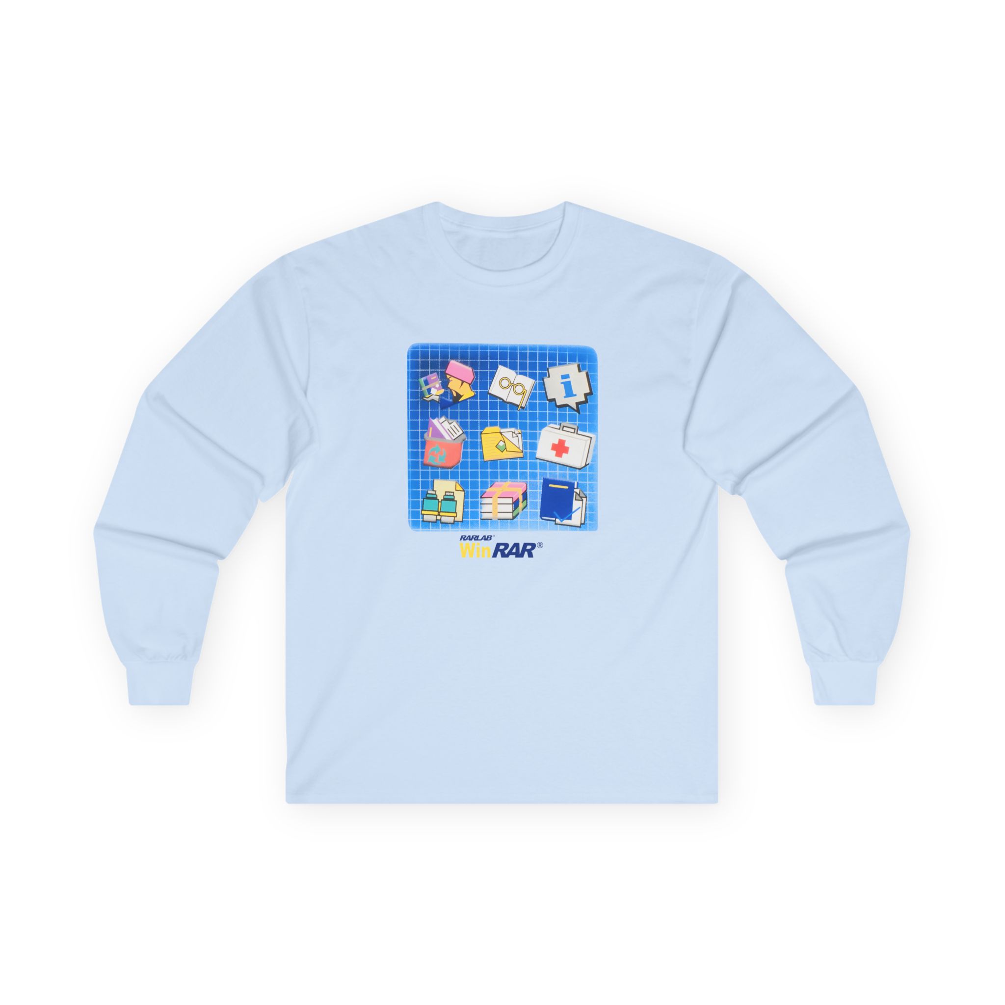 Winrar Software Update Unisex Ultra Cotton Long Sleeve Tee