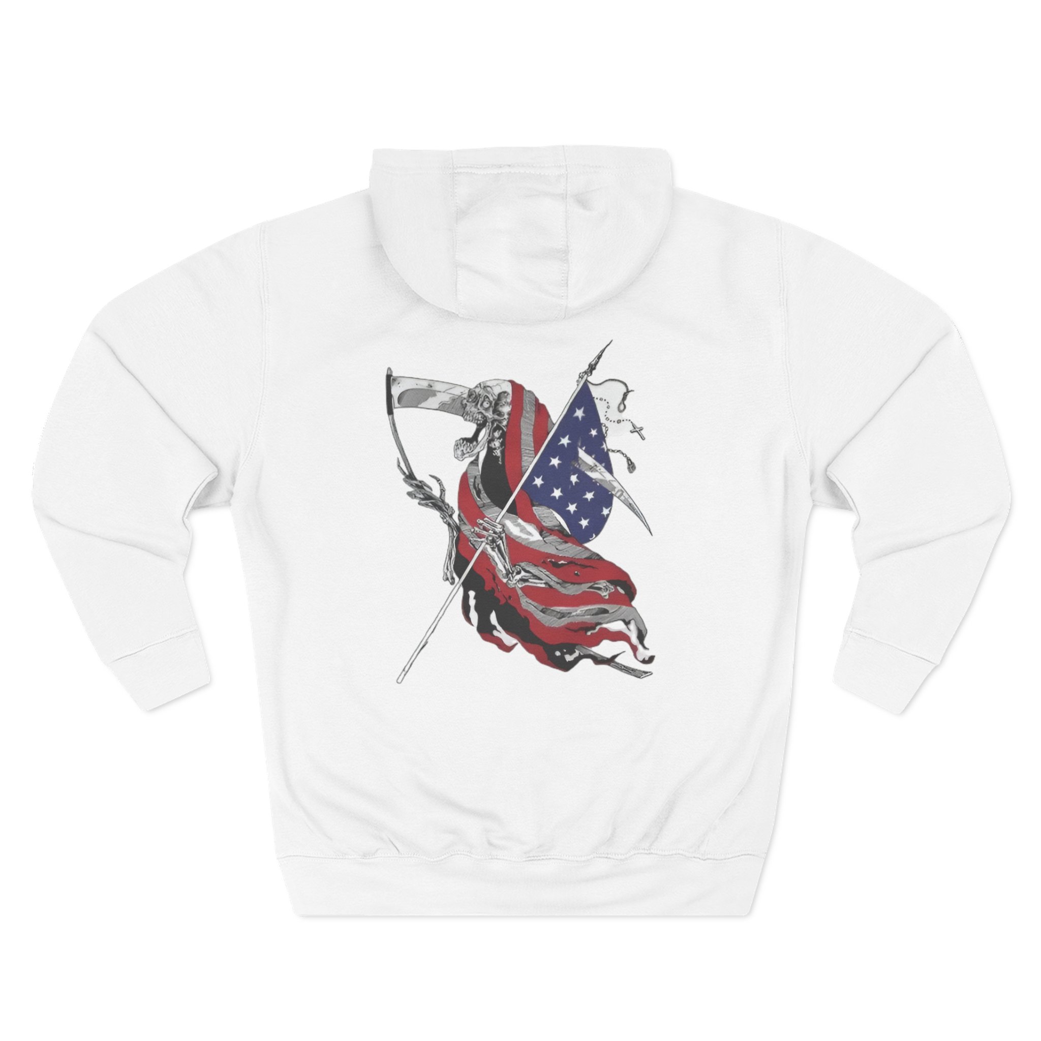 Power Trip American Reaper Three-Panel Fleece Hoodie