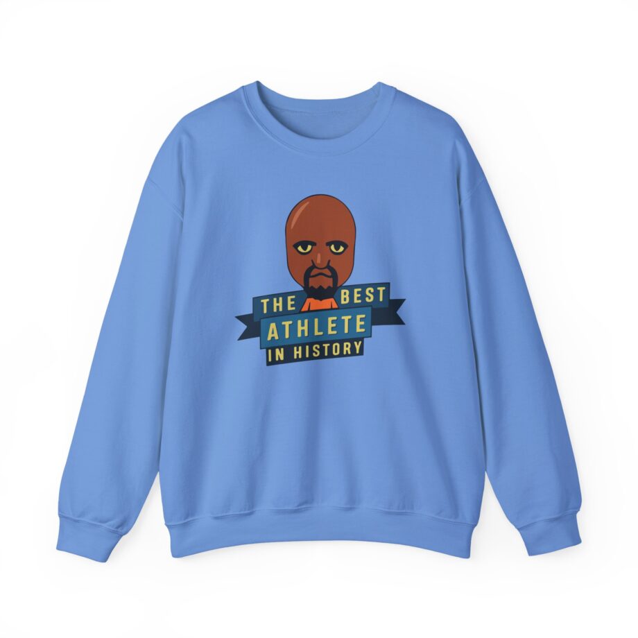 Poofesure the best athlete in history Unisex Heavy Blend™ Crewneck Sweatshirt