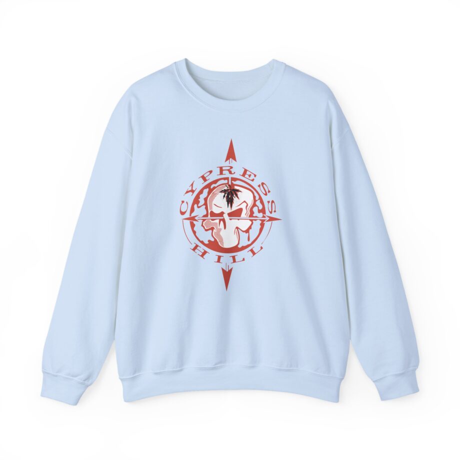 Cypress Hill Skull N Compass Unisex Heavy Blend™ Crewneck Sweatshirt